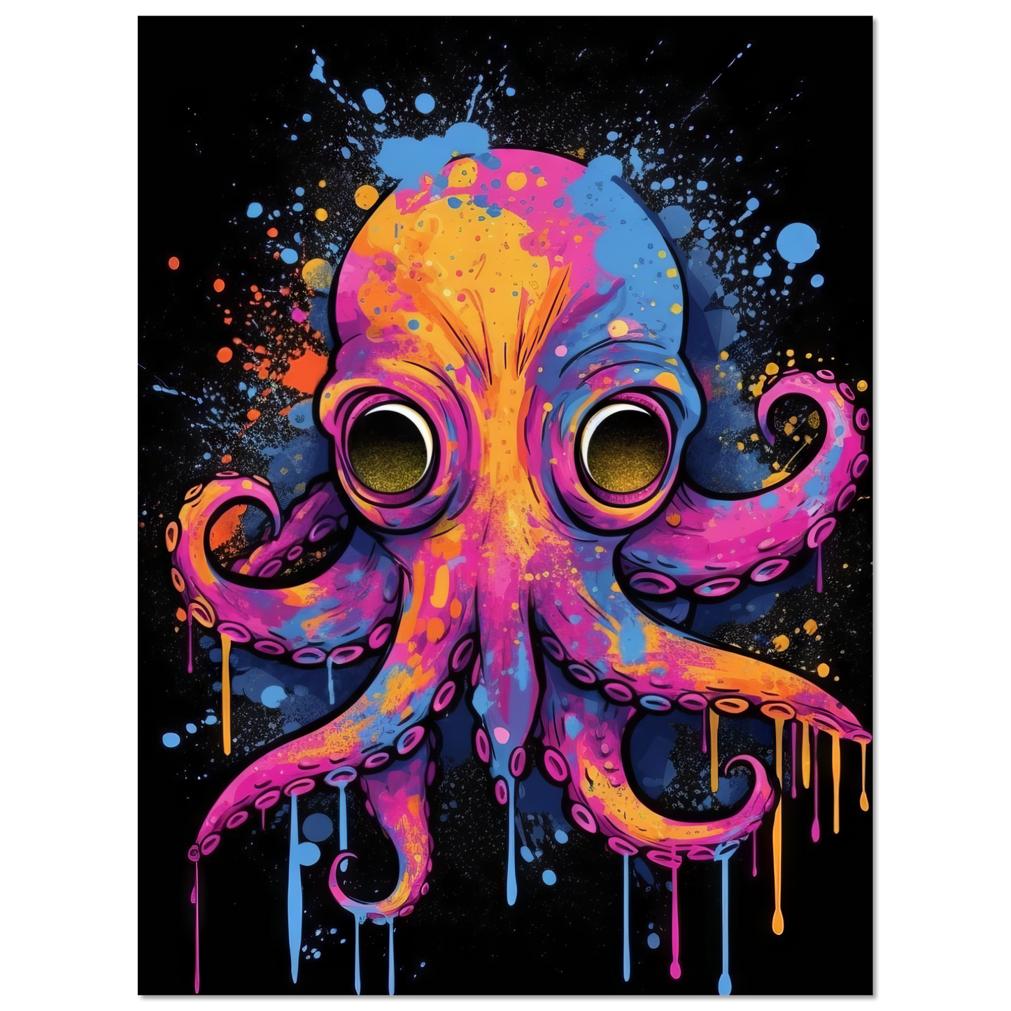 Krake Pop-Art (FISH10)