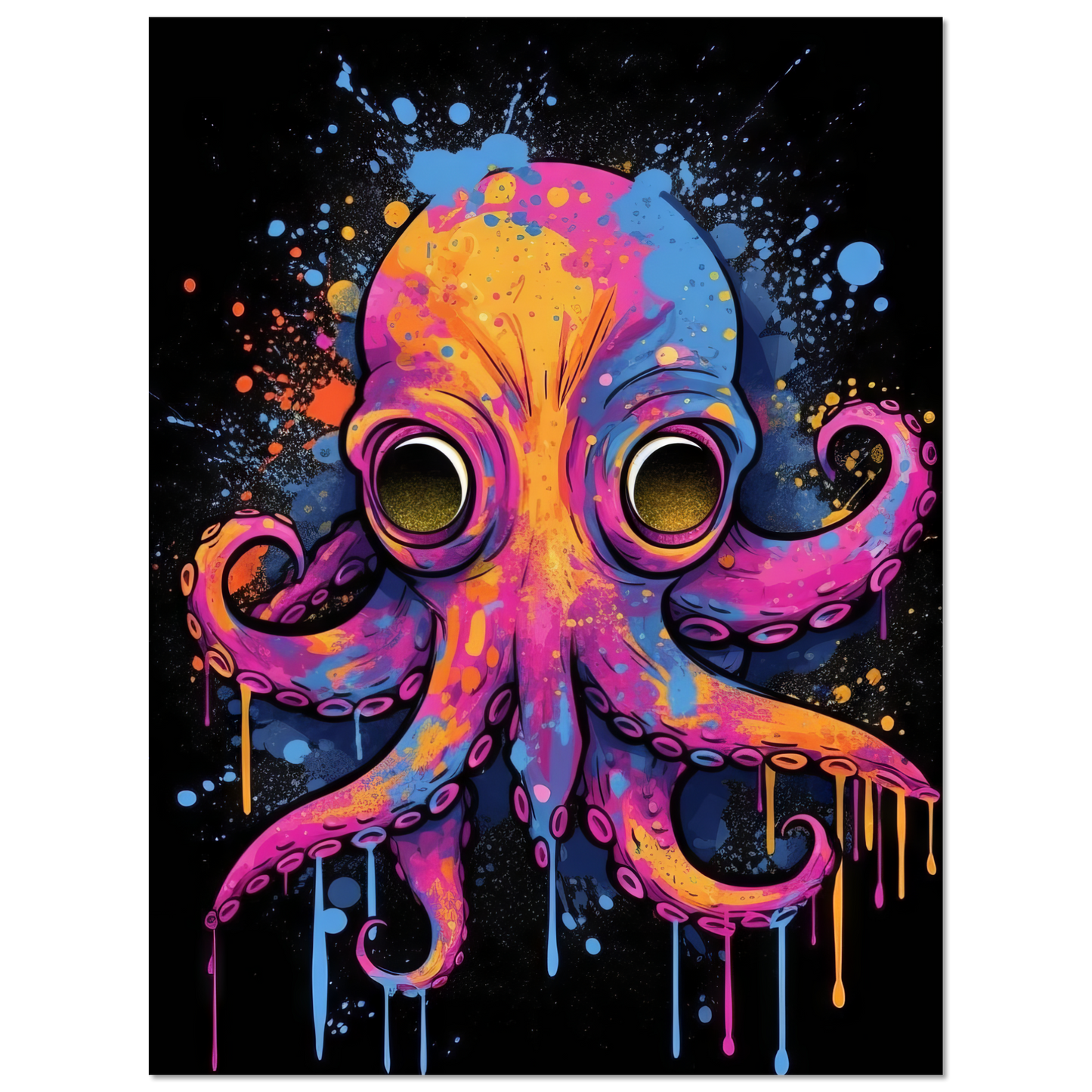 Krake Pop-Art (FISH10)