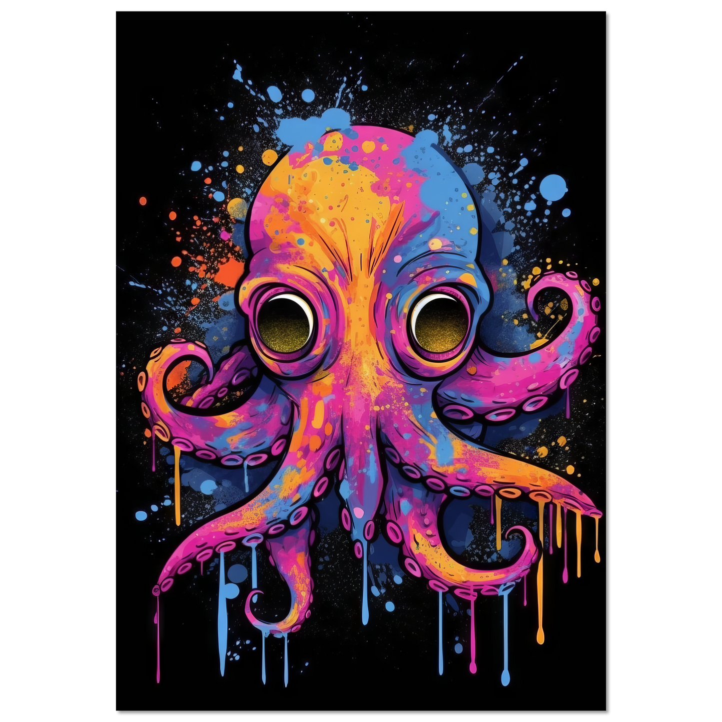 Krake Pop-Art (FISH10)