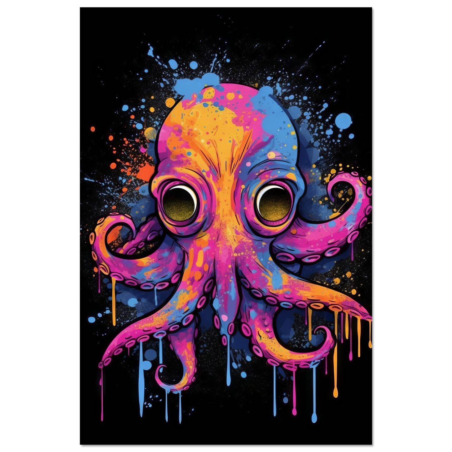 Krake Pop-Art (FISH10)