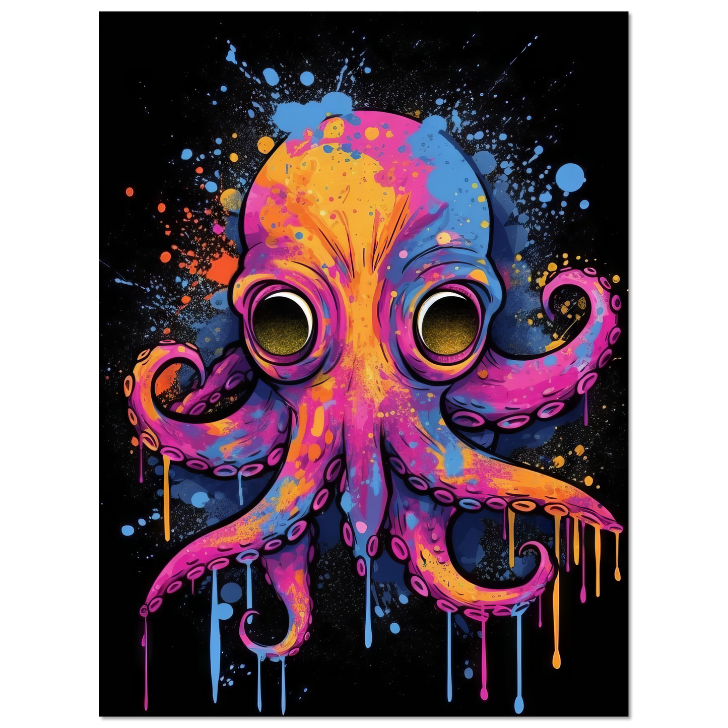 Krake Pop-Art (FISH10)
