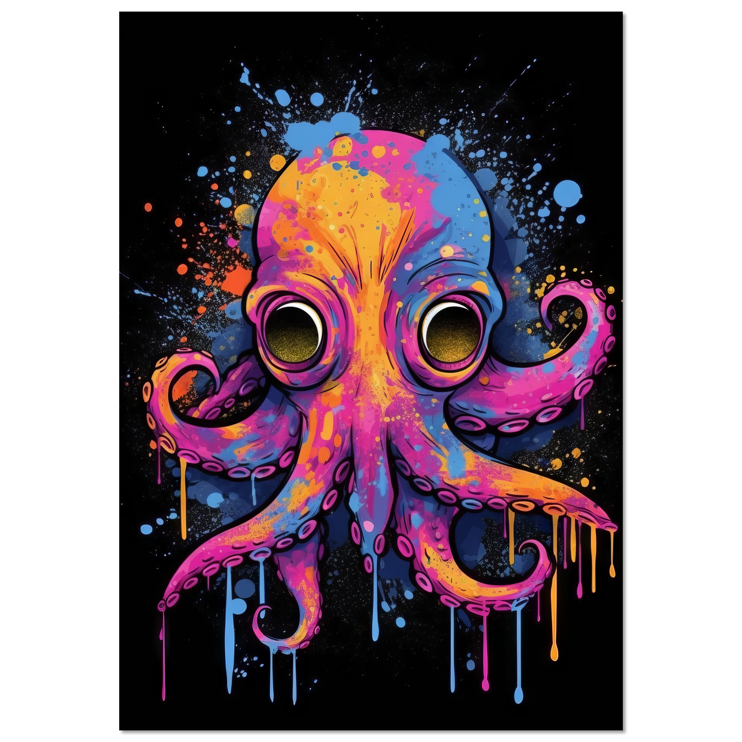 Krake Pop-Art (FISH10)