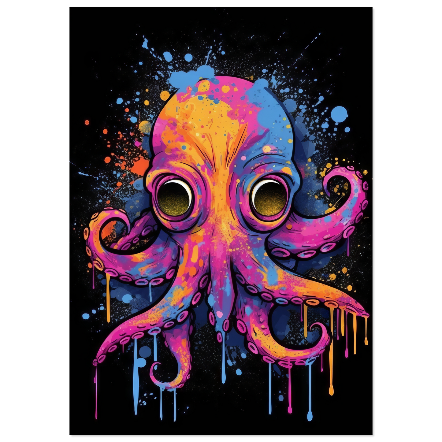Krake Pop-Art (FISH10)