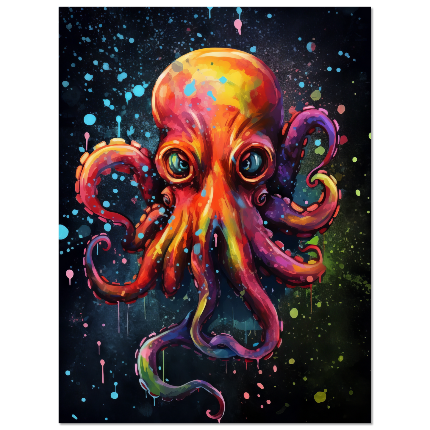 Krake Pop-Art (FISH11)