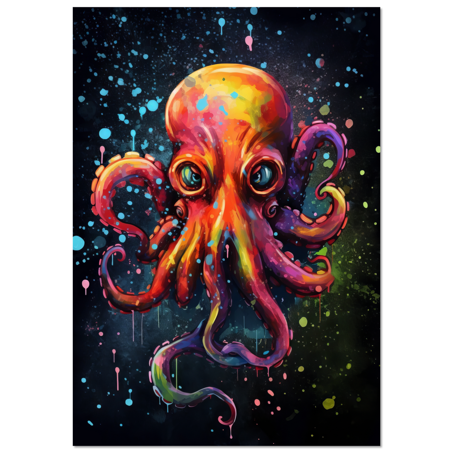 Krake Pop-Art (FISH11)