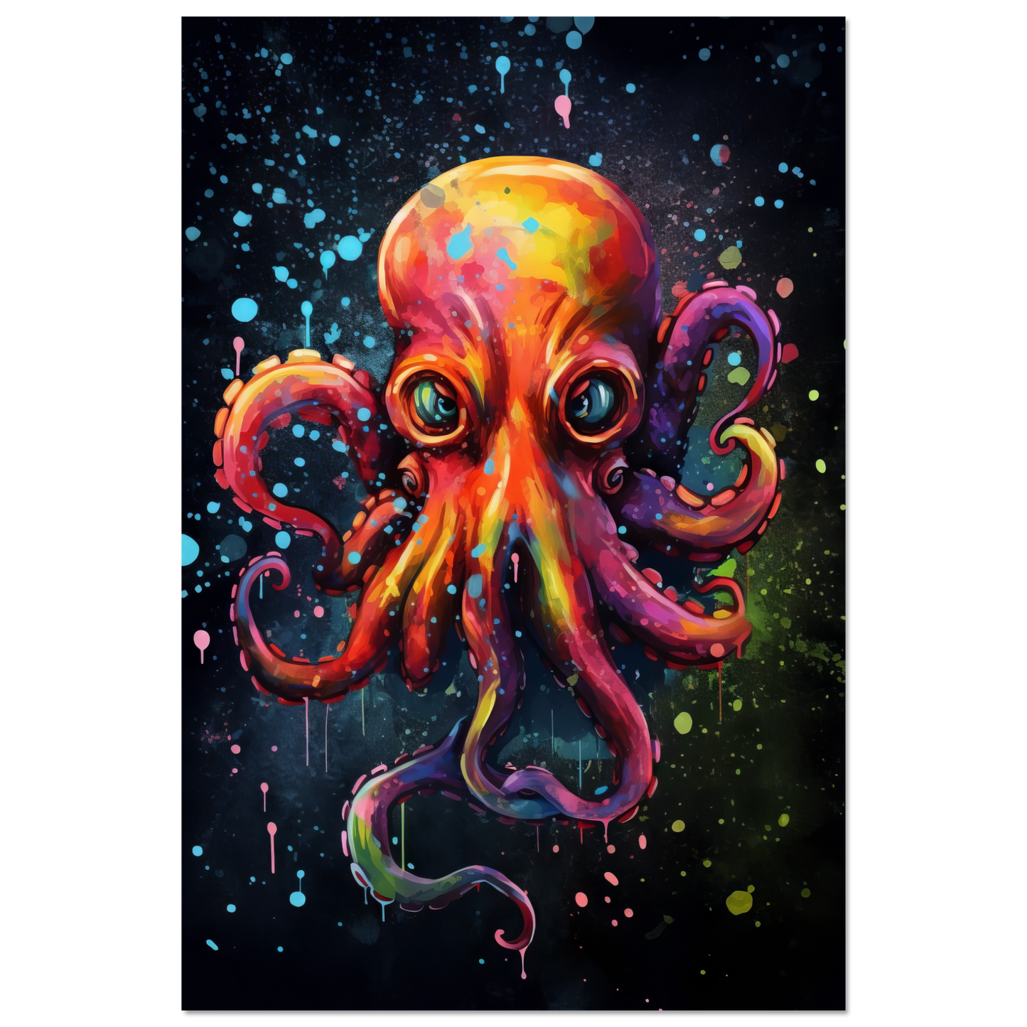 Krake Pop-Art (FISH11)