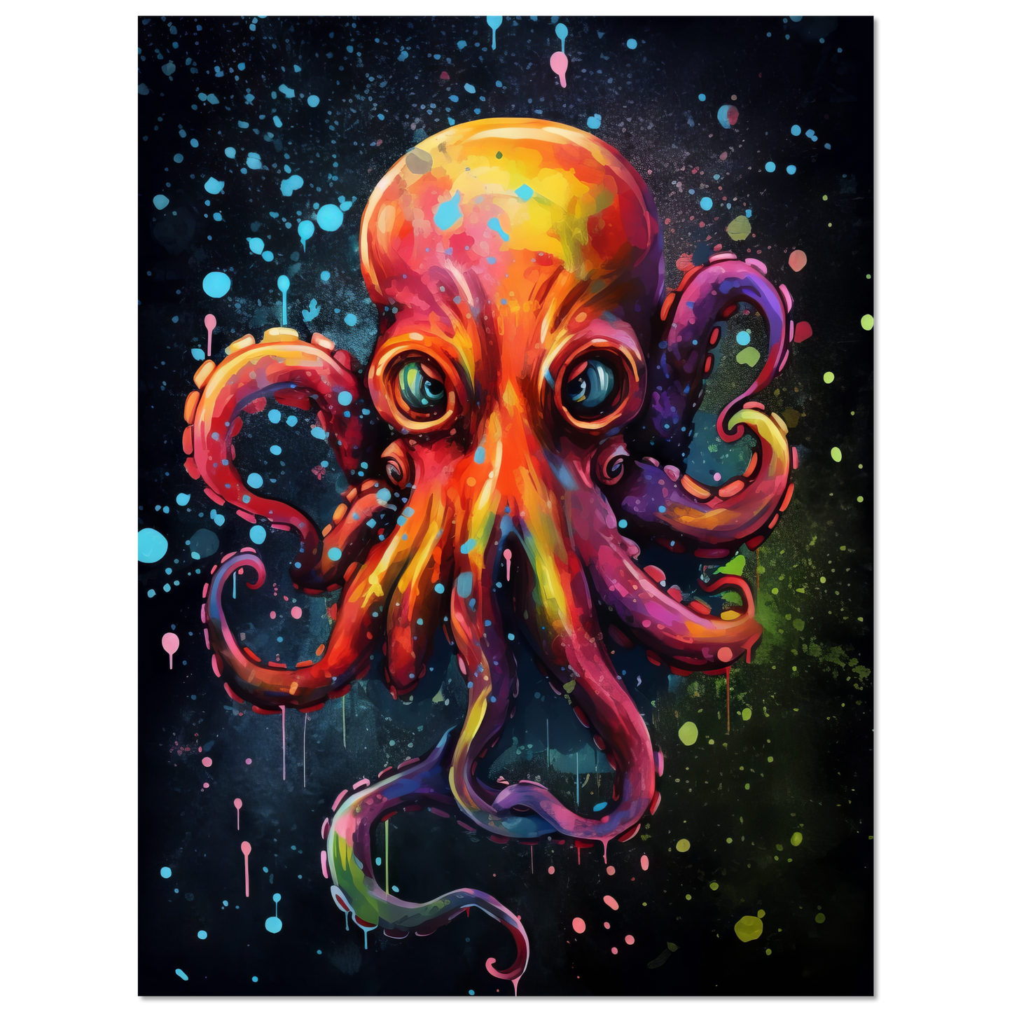Krake Pop-Art (FISH11)