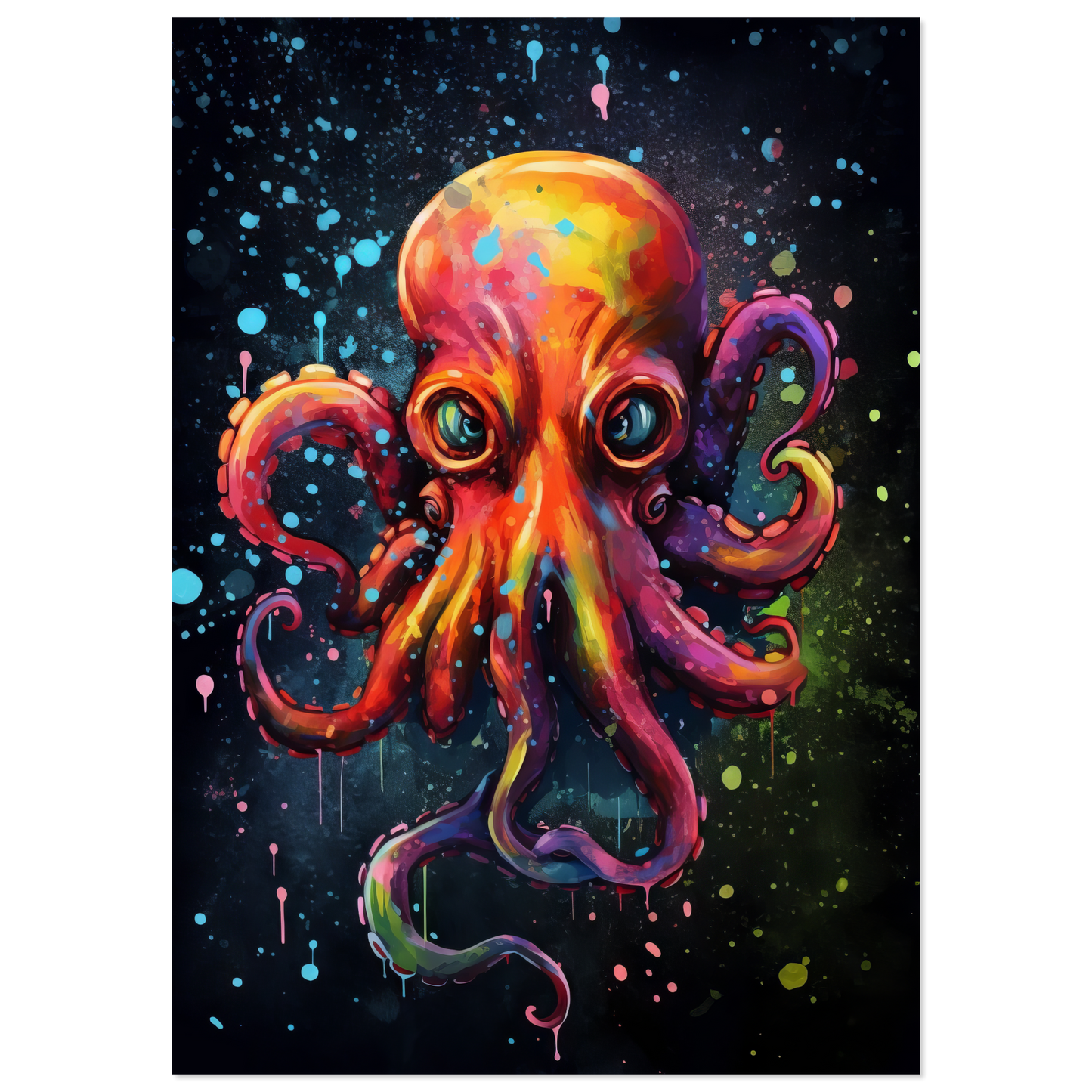 Krake Pop-Art (FISH11)