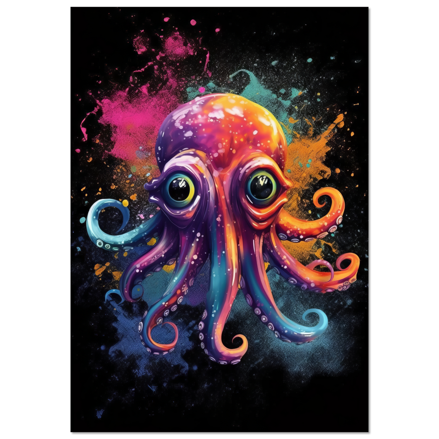 Krake Pop-Art (FISH12)