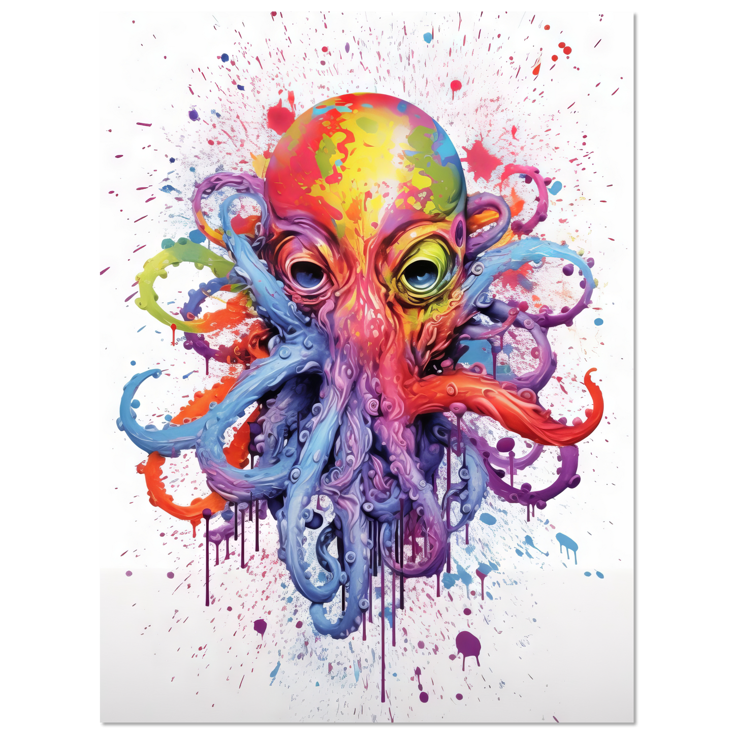 Krake Pop-Art (FISH13)