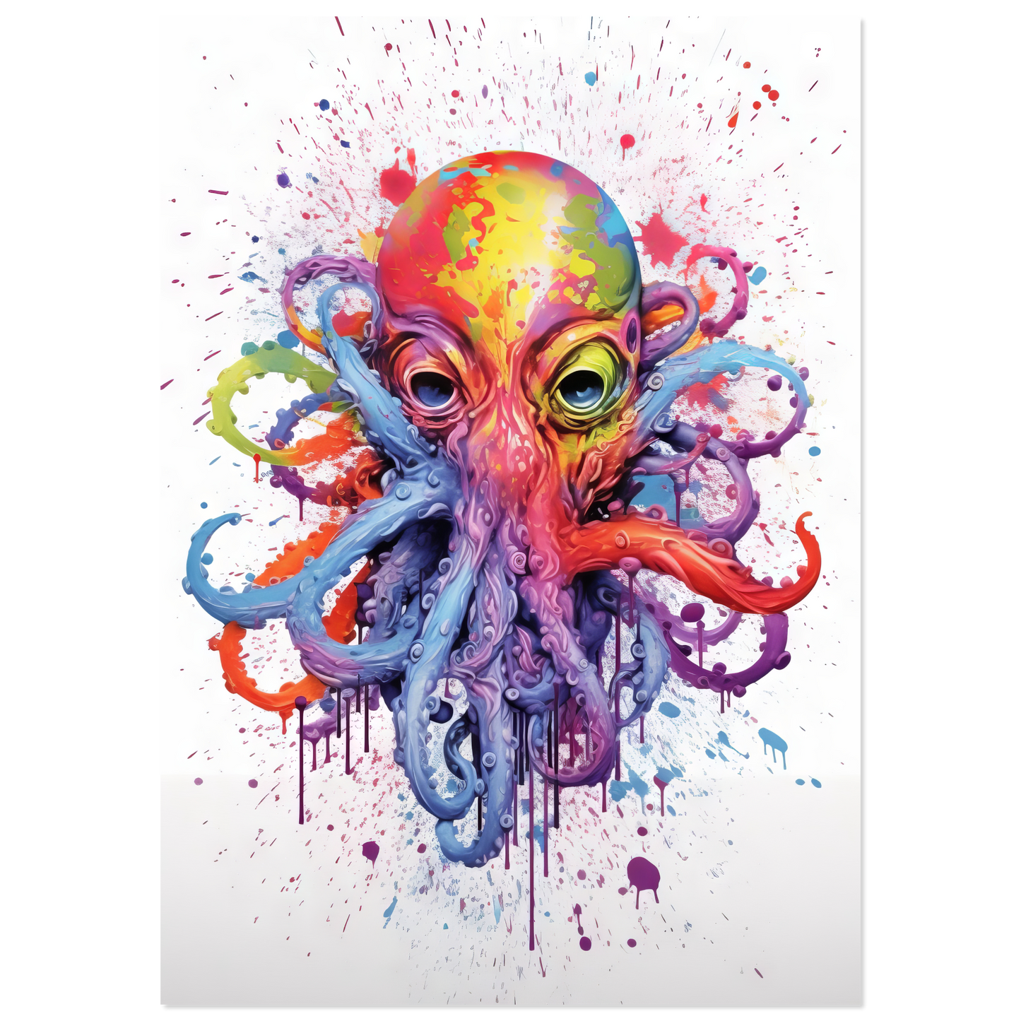 Krake Pop-Art (FISH13)