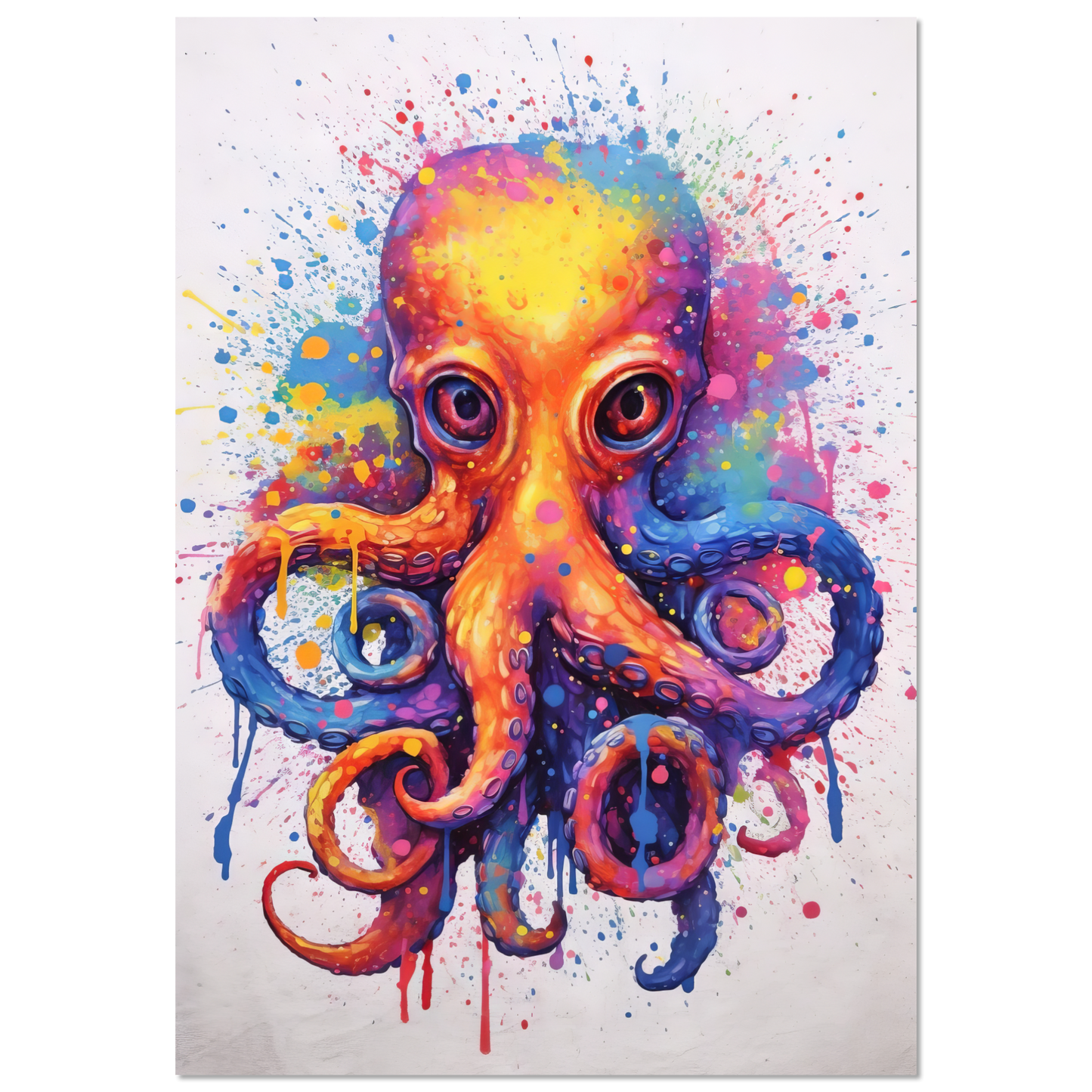 Krake Pop-Art (FISH14)