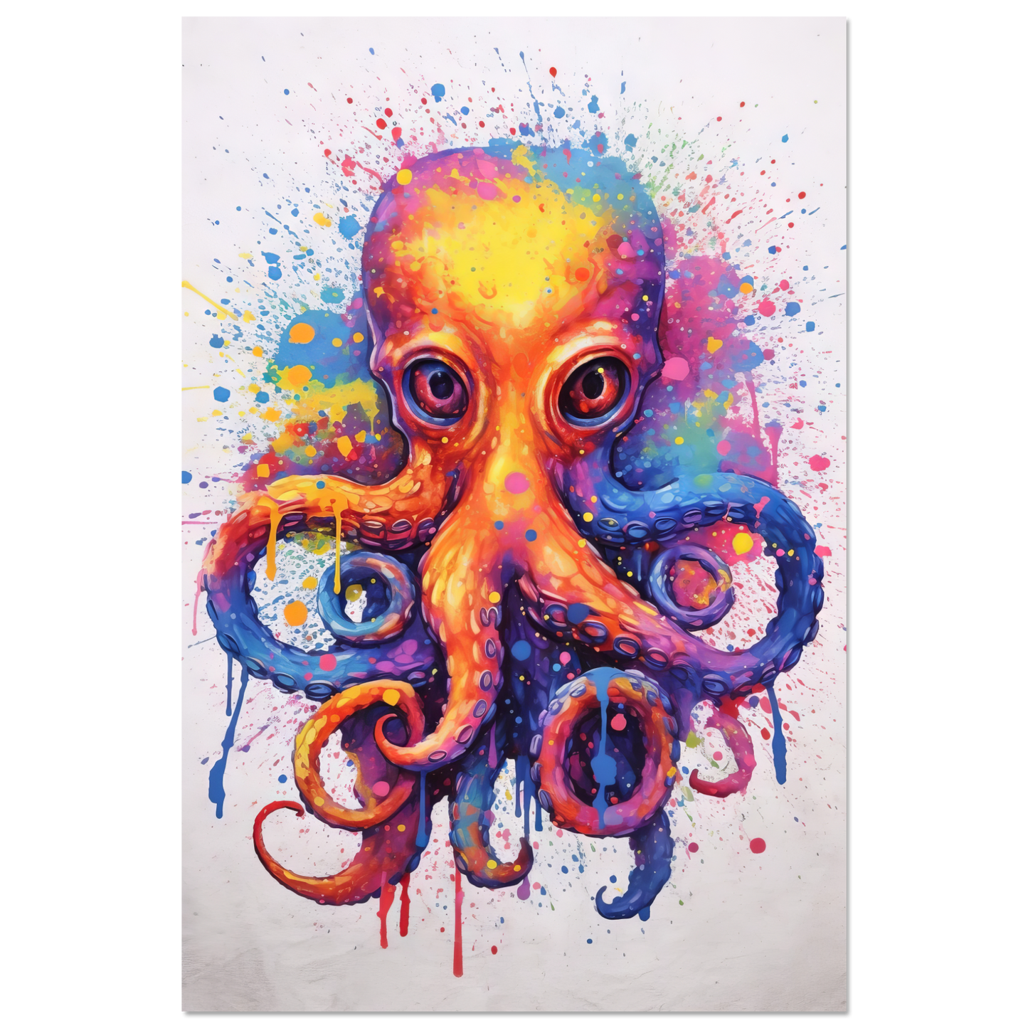 Krake Pop-Art (FISH14)