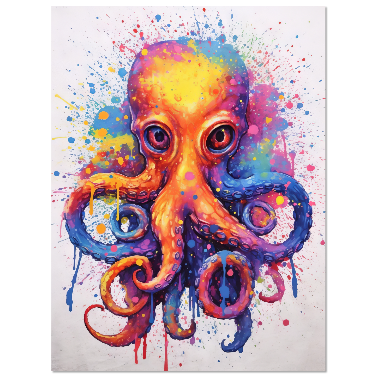 Krake Pop-Art (FISH14)