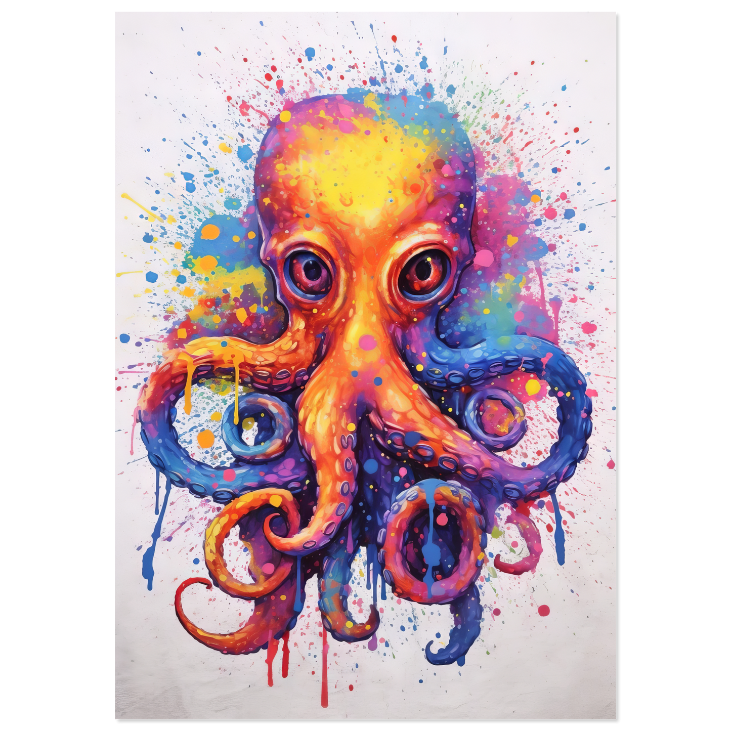 Krake Pop-Art (FISH14)