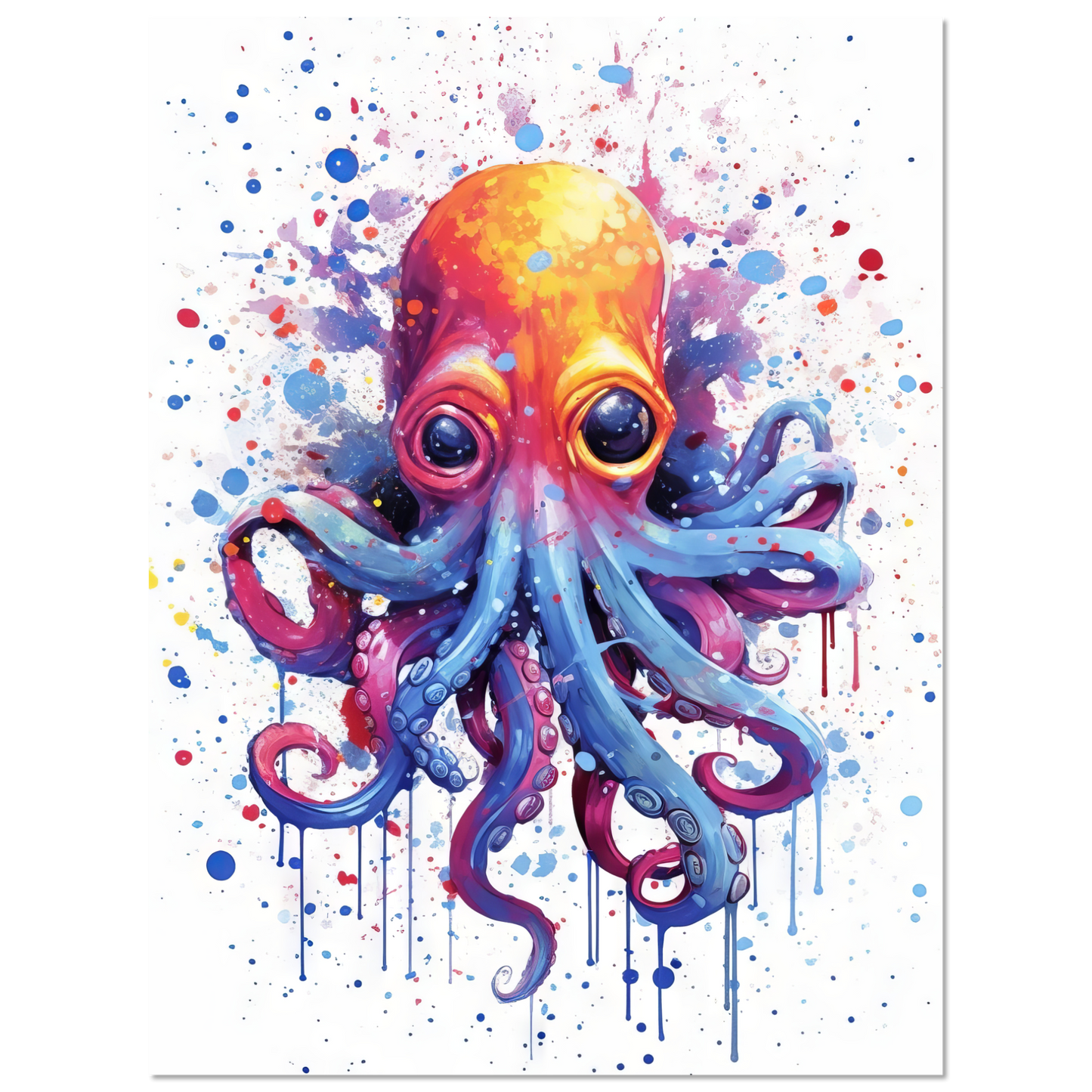 Krake Pop-Art (FISH15)