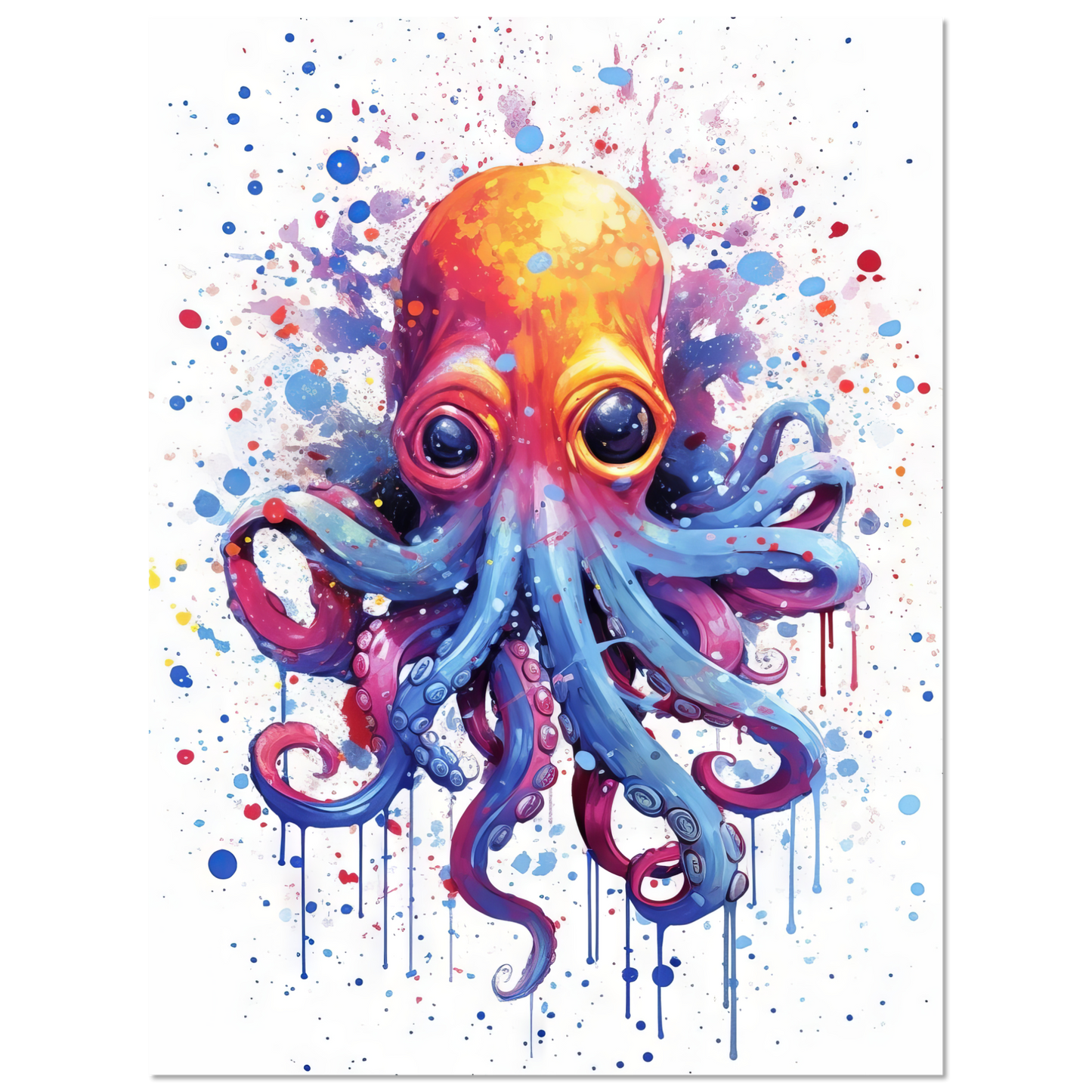 Krake Pop-Art (FISH15)