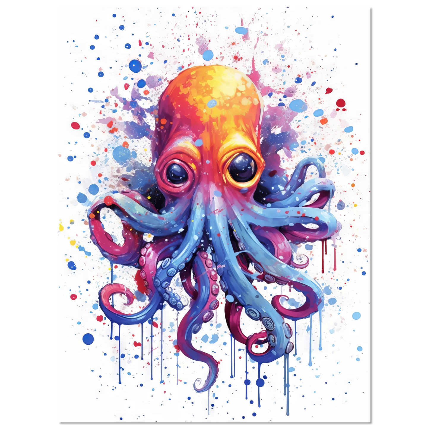 Krake Pop-Art (FISH15)