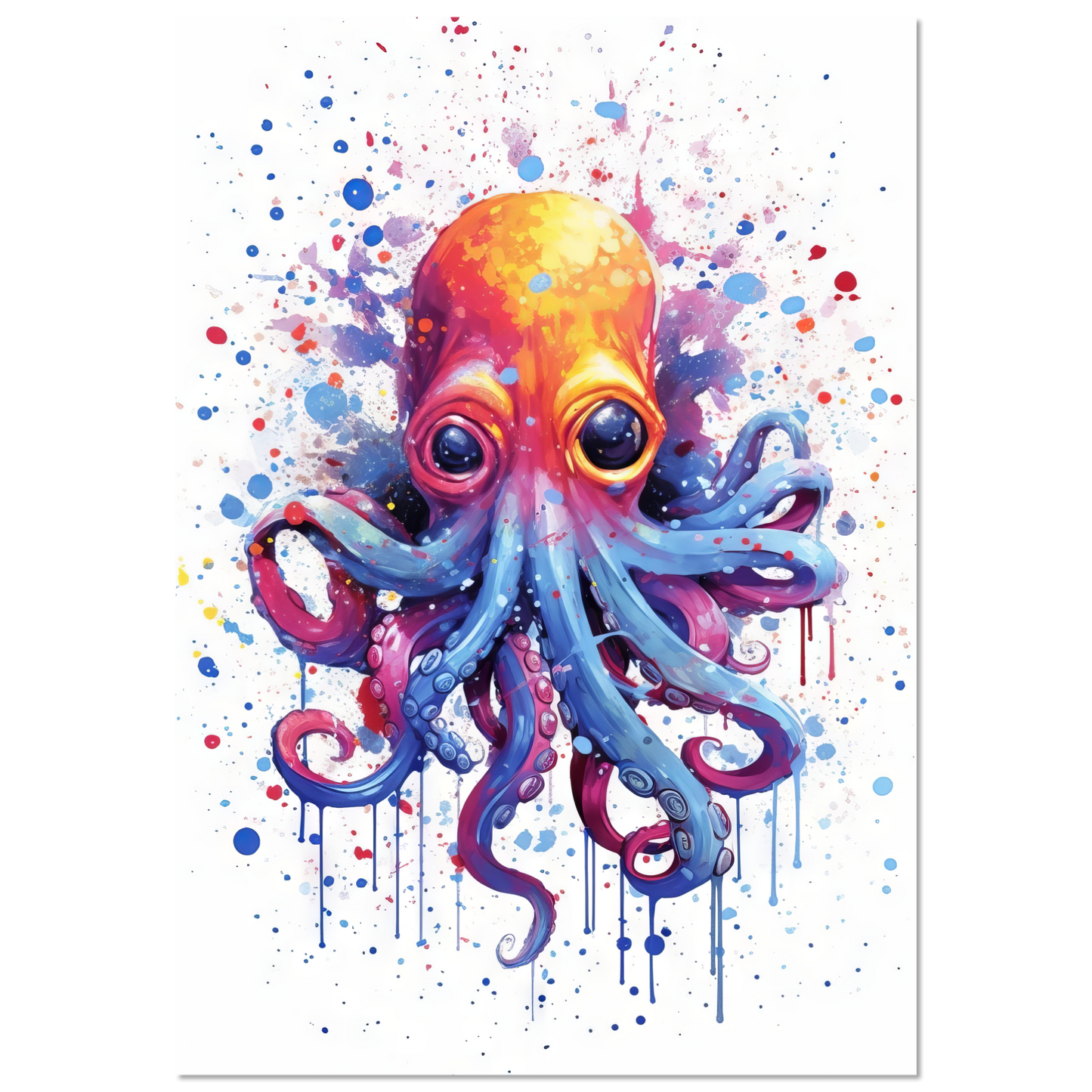 Krake Pop-Art (FISH15)