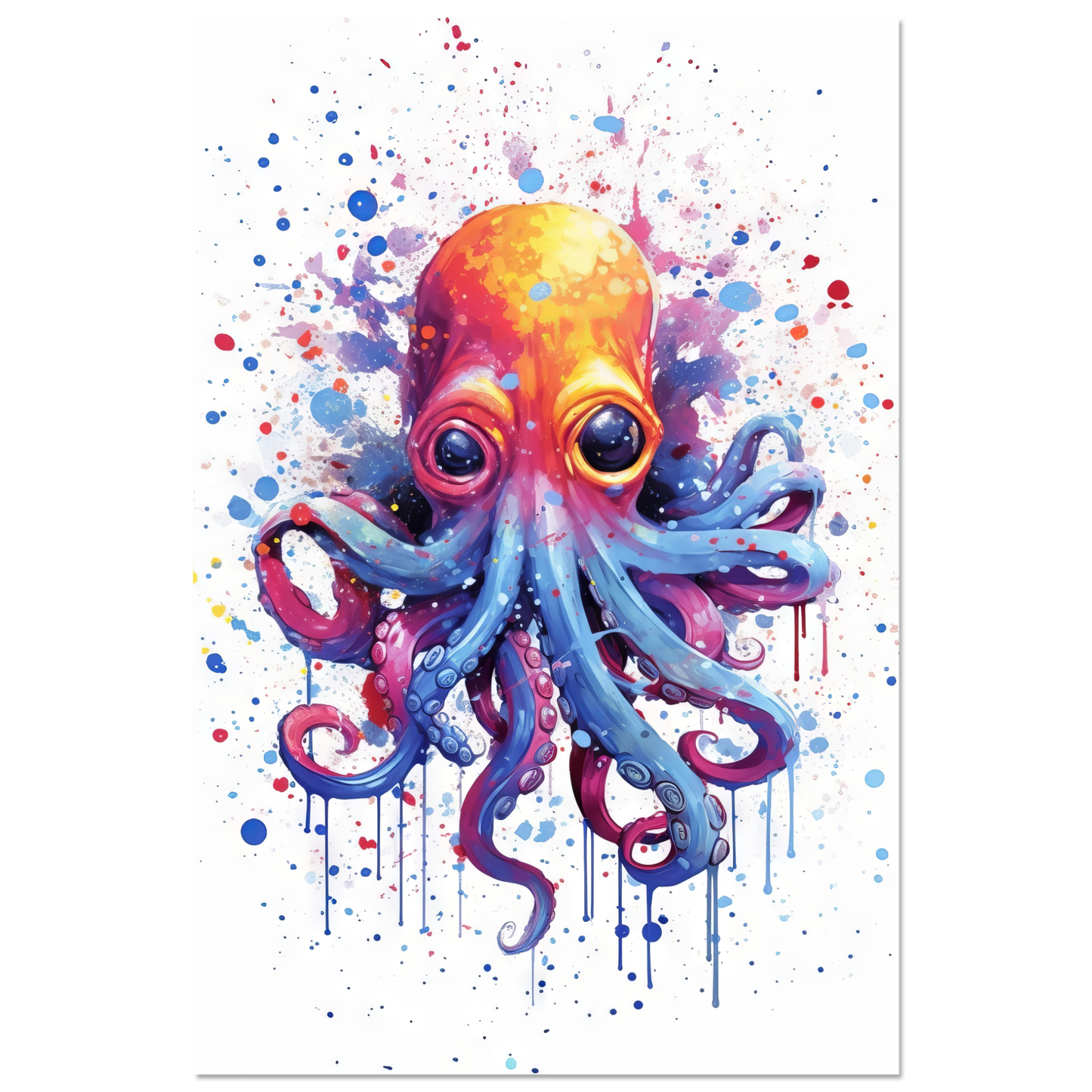 Krake Pop-Art (FISH15)