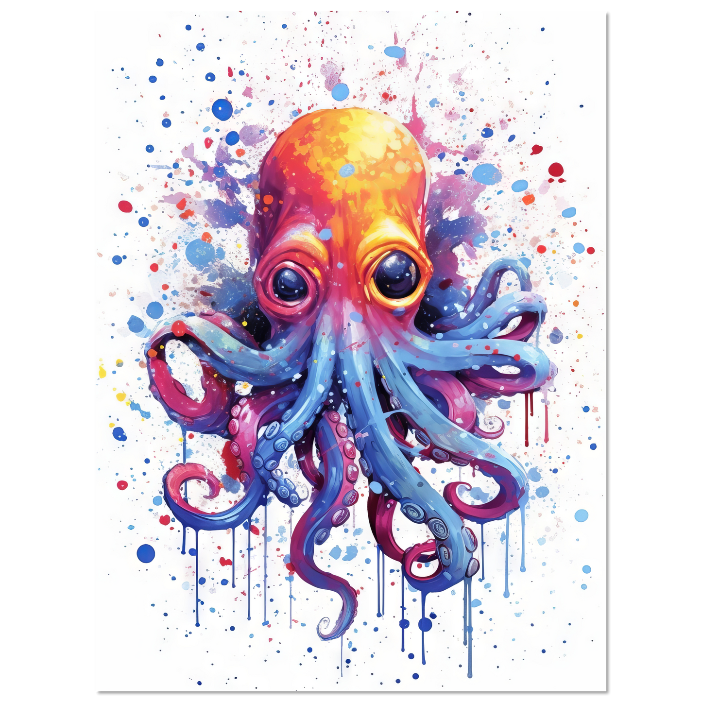 Krake Pop-Art (FISH15)