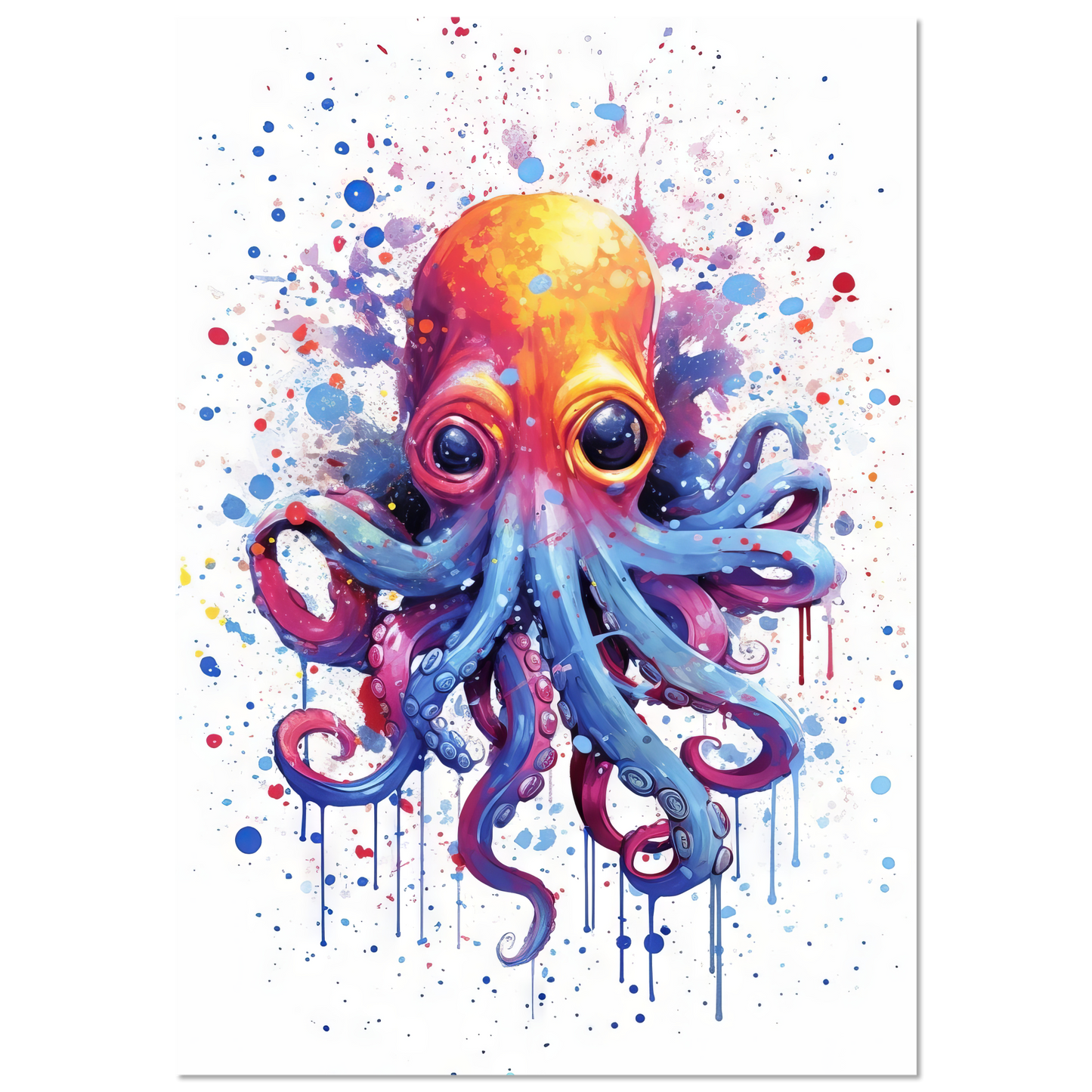 Krake Pop-Art (FISH15)