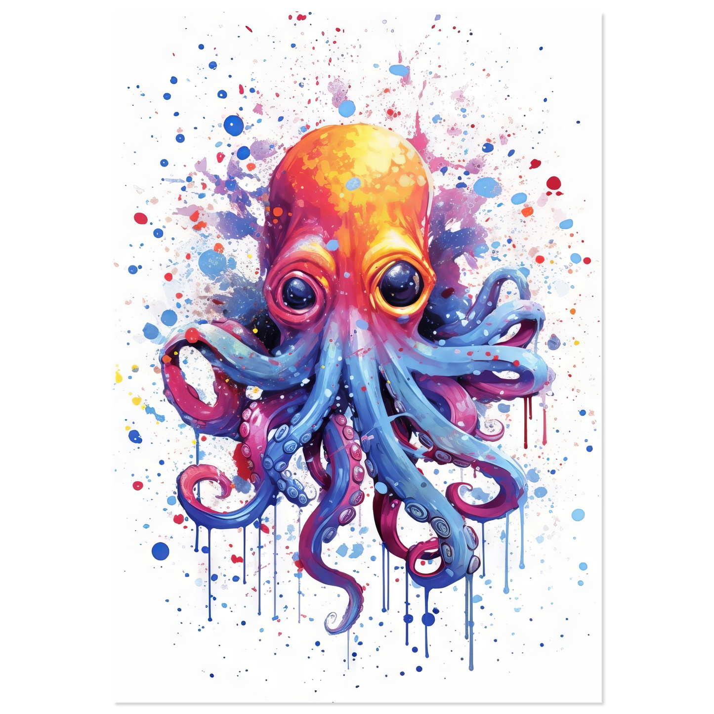 Krake Pop-Art (FISH15)