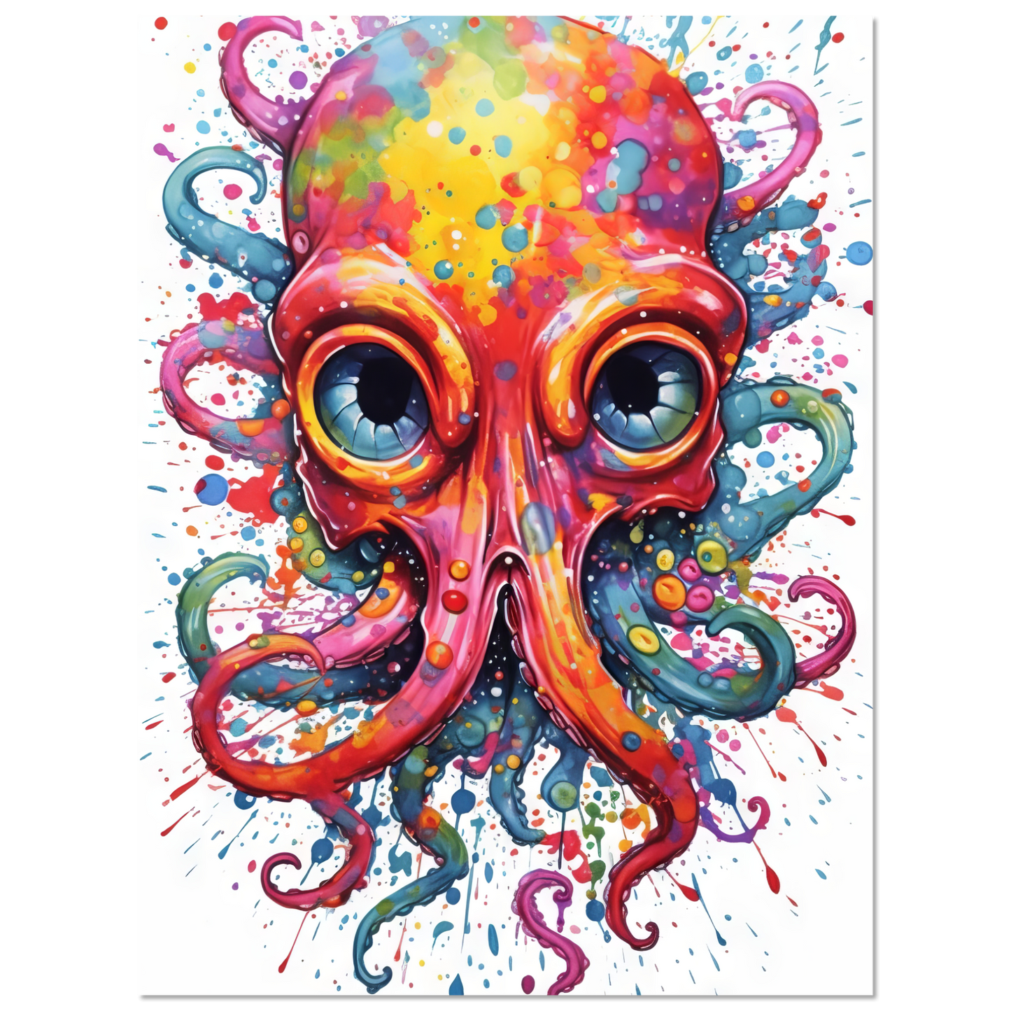 Krake Pop-Art (FISH16)