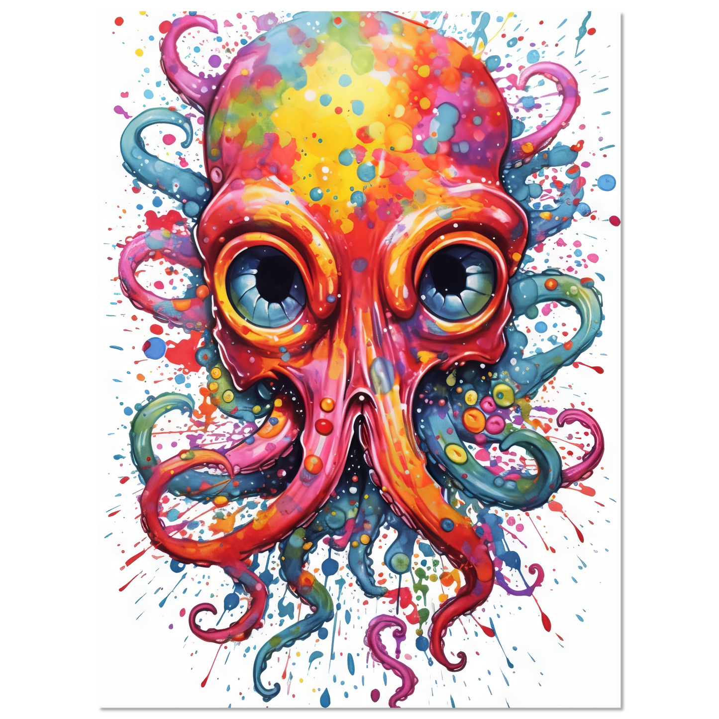 Krake Pop-Art (FISH16)