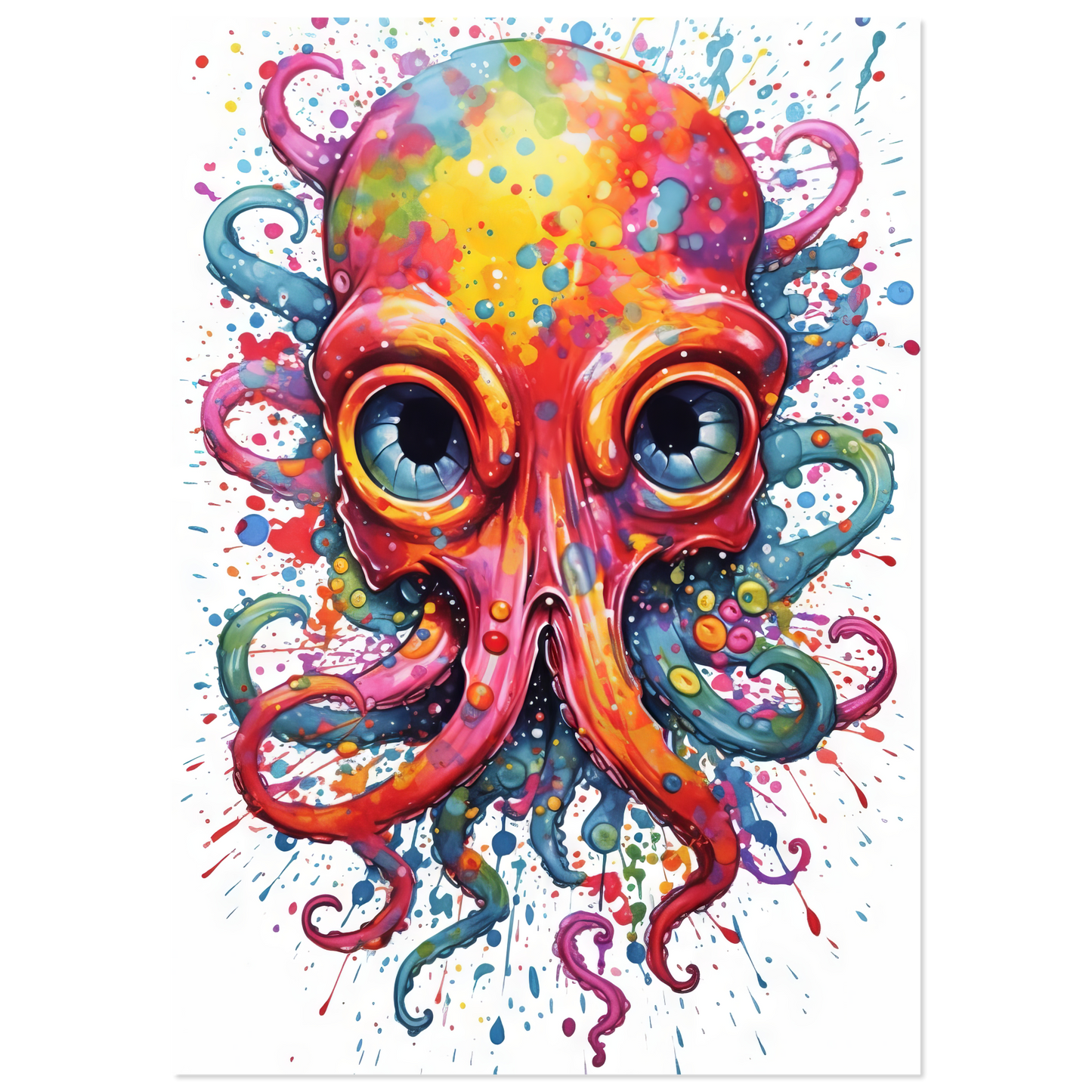Krake Pop-Art (FISH16)