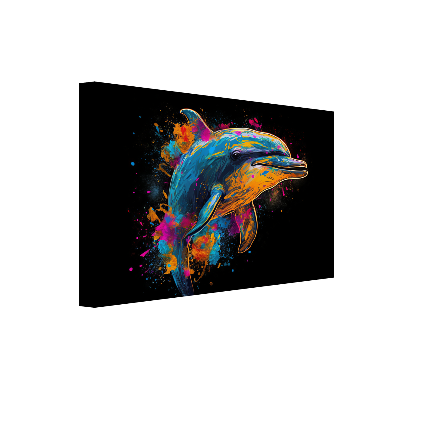 Dolphin dolphin pop art (FISH17)
