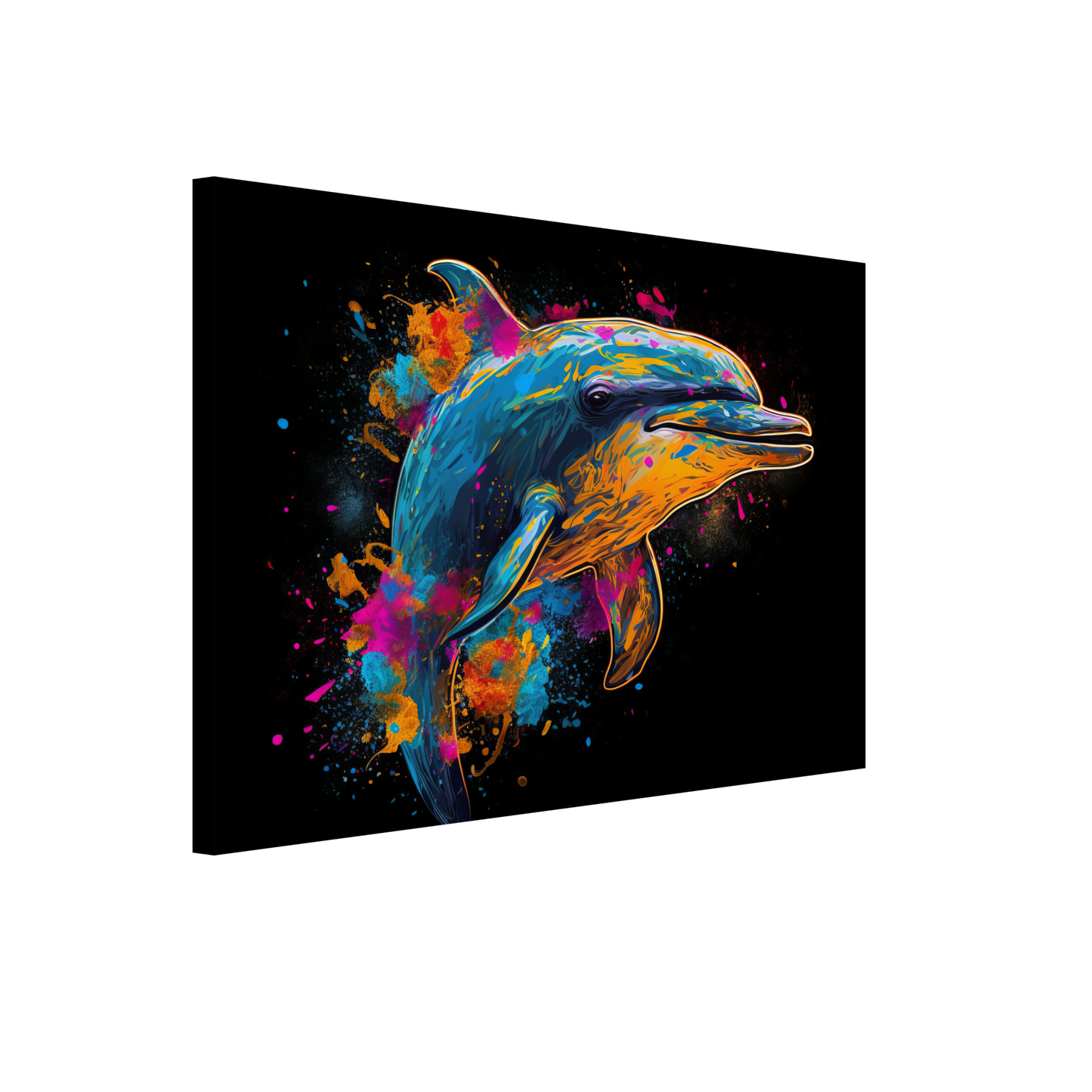 Dolphin dolphin pop art (FISH17)
