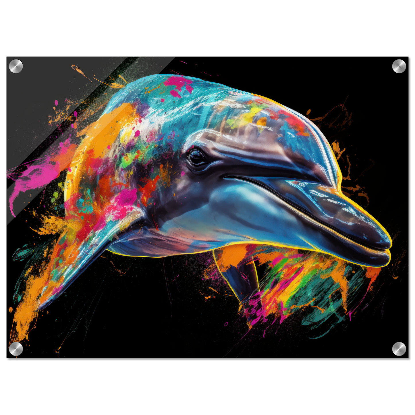 Delphin Delfin Pop-Art (FISH18)