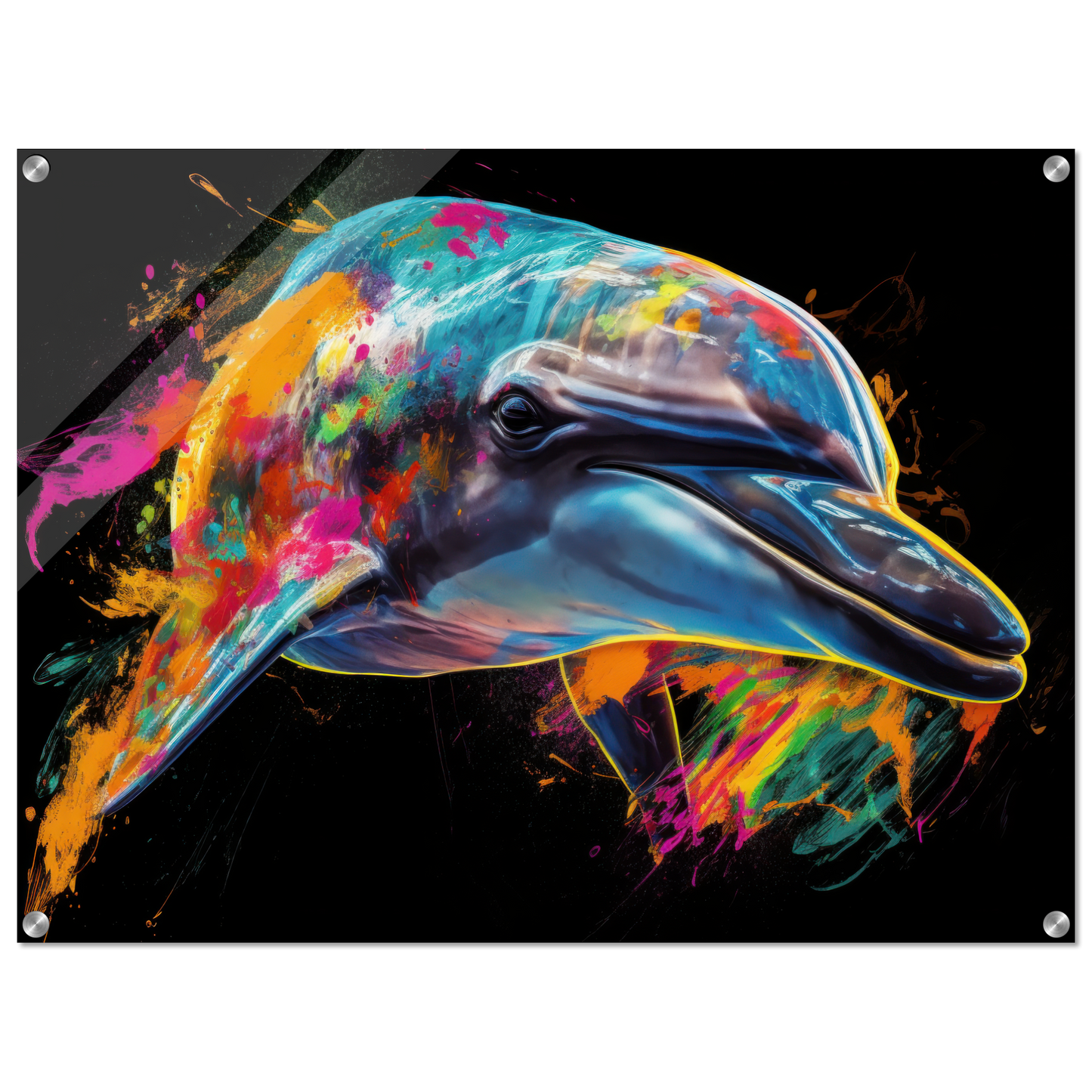 Delphin Delfin Pop-Art (FISH18)