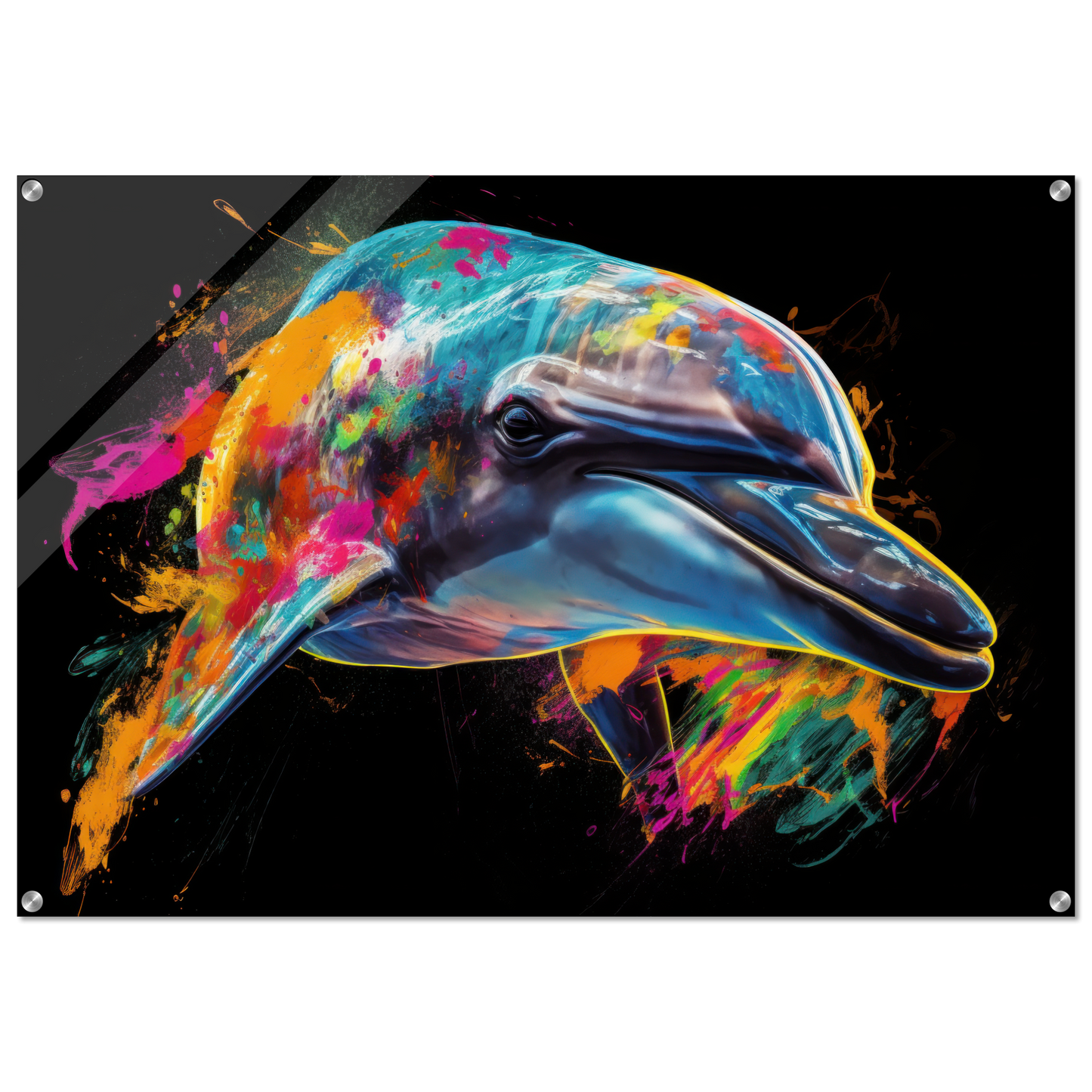 Delphin Delfin Pop-Art (FISH18)