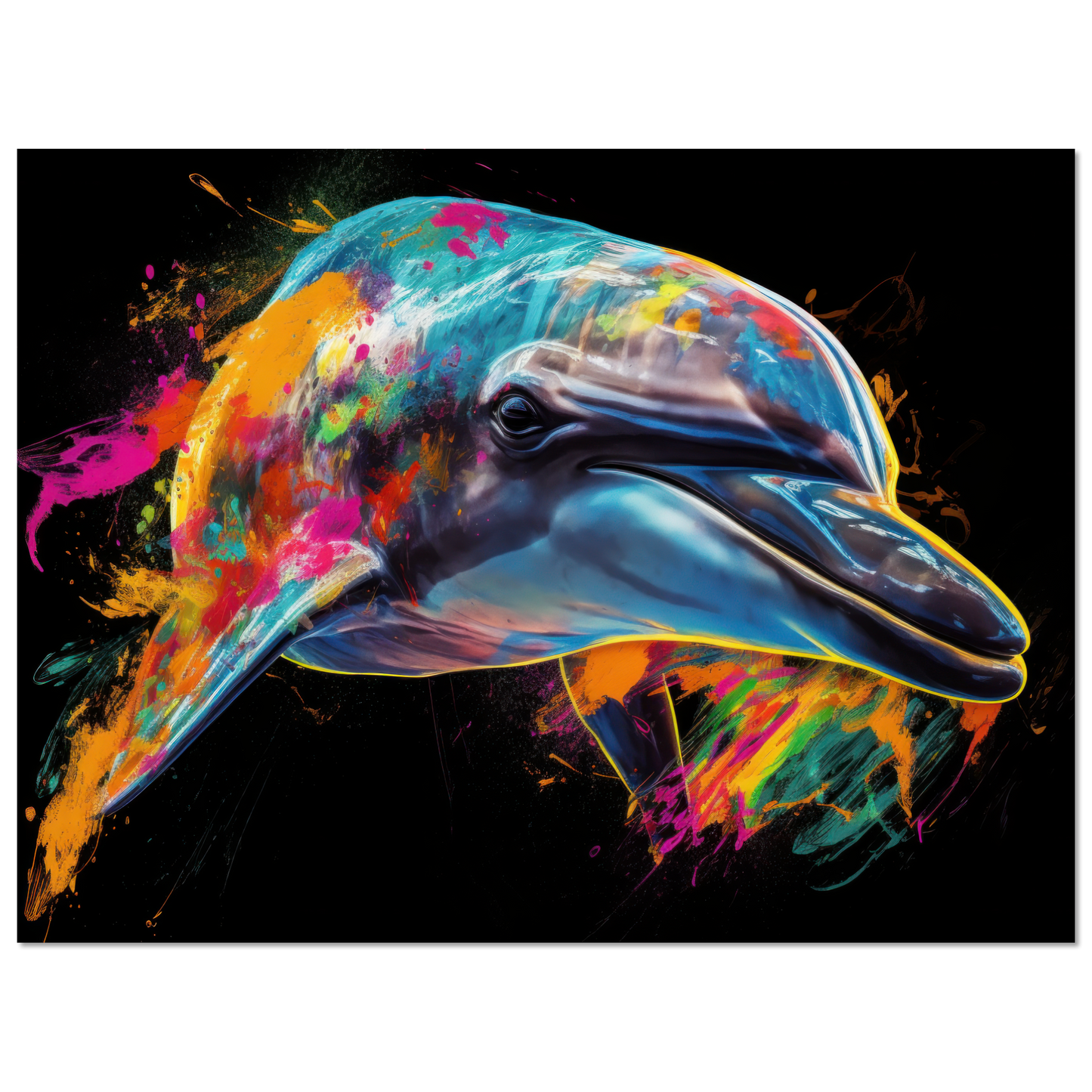 Delphin Delfin Pop-Art (FISH18)