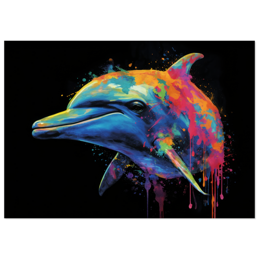 Delphin Delfin Pop-Art (FISH19)