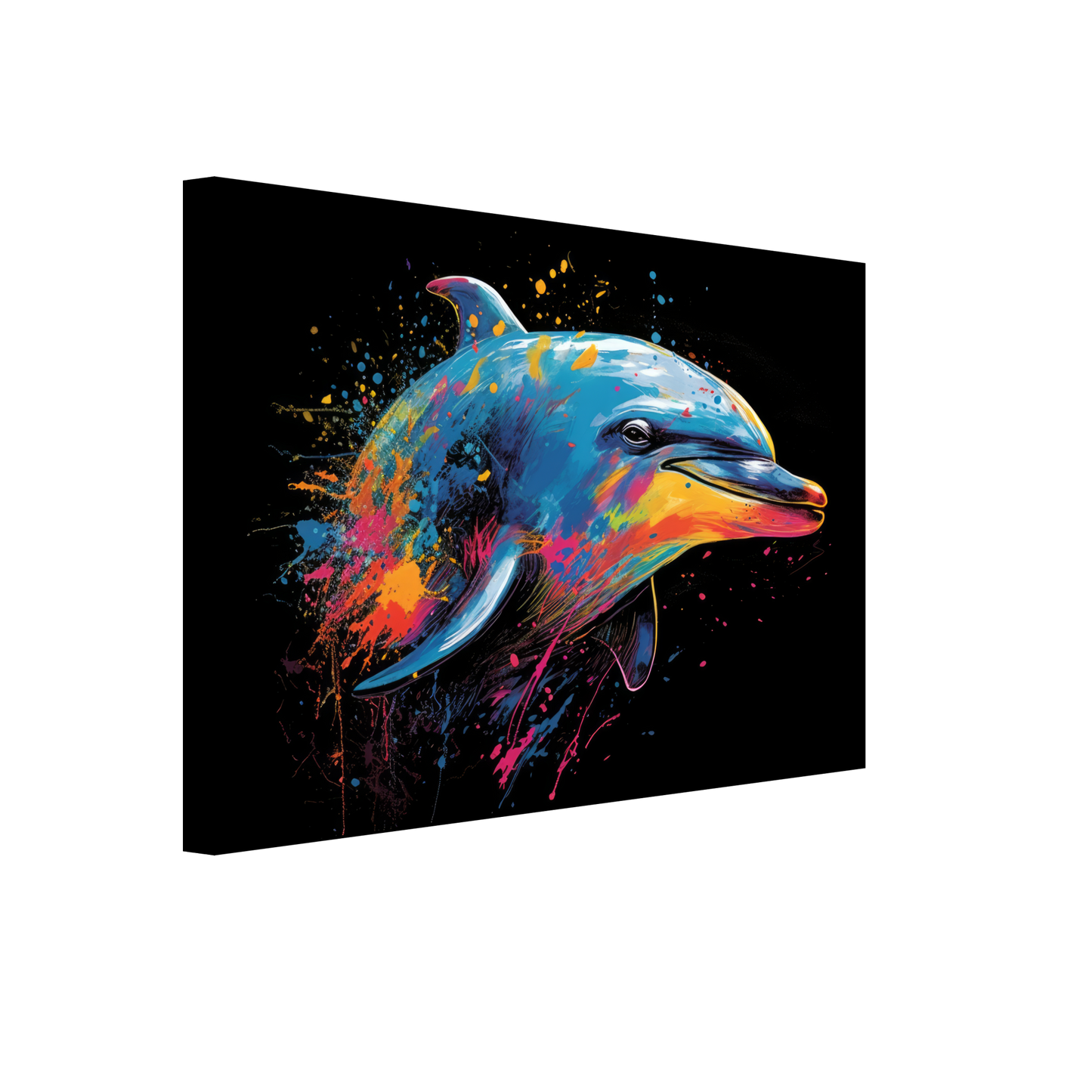 Dolphin dolphin pop art (FISH20)