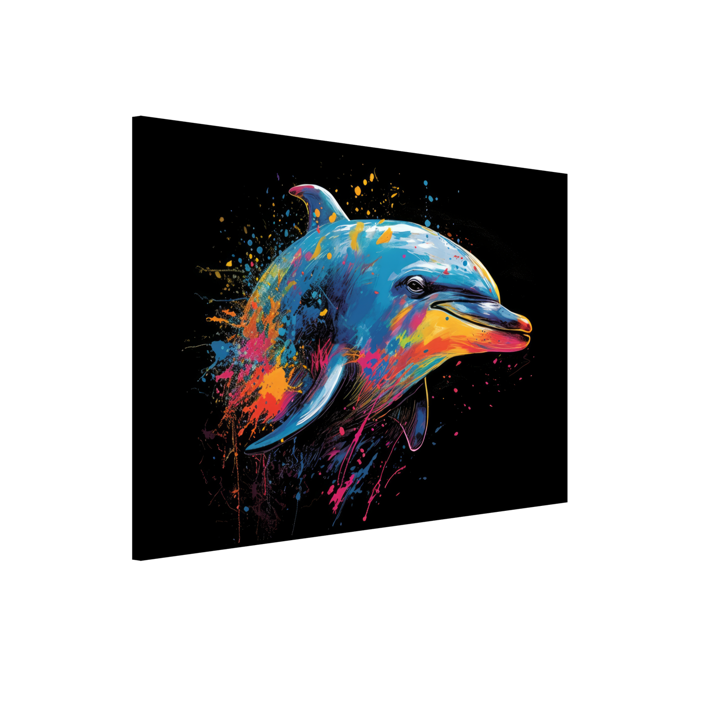 Dolphin dolphin pop art (FISH20)
