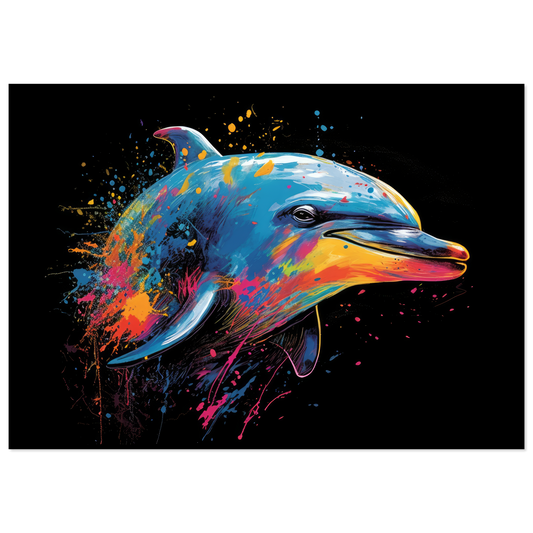 Delphin Delfin Pop-Art (FISH20)