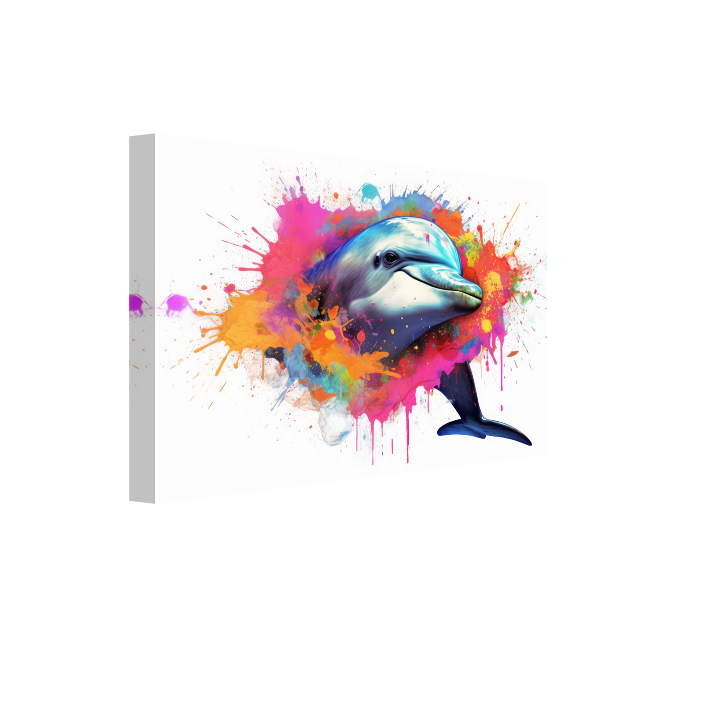 Dolphin dolphin pop art (FISH21)