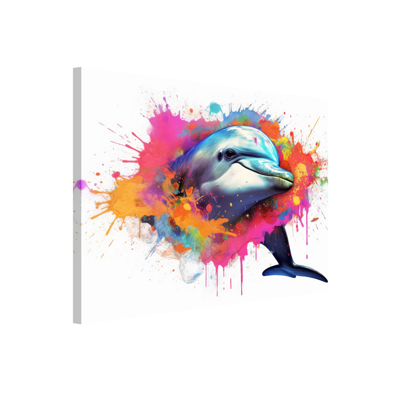 Dolphin dolphin pop art (FISH21)