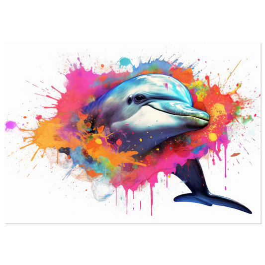 Delphin Delfin Pop-Art (FISH21)