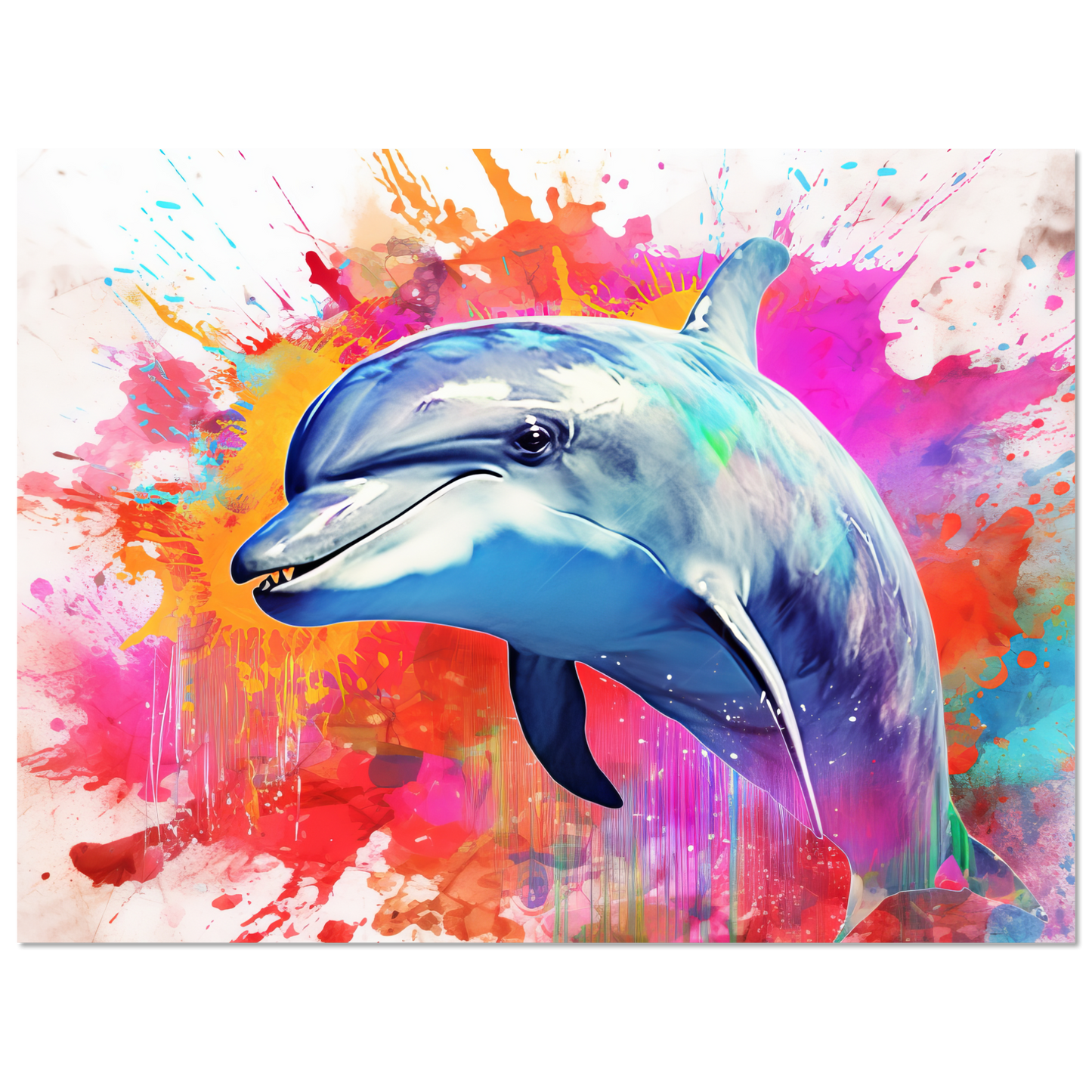 Delphin Delfin Pop-Art (FISH22)