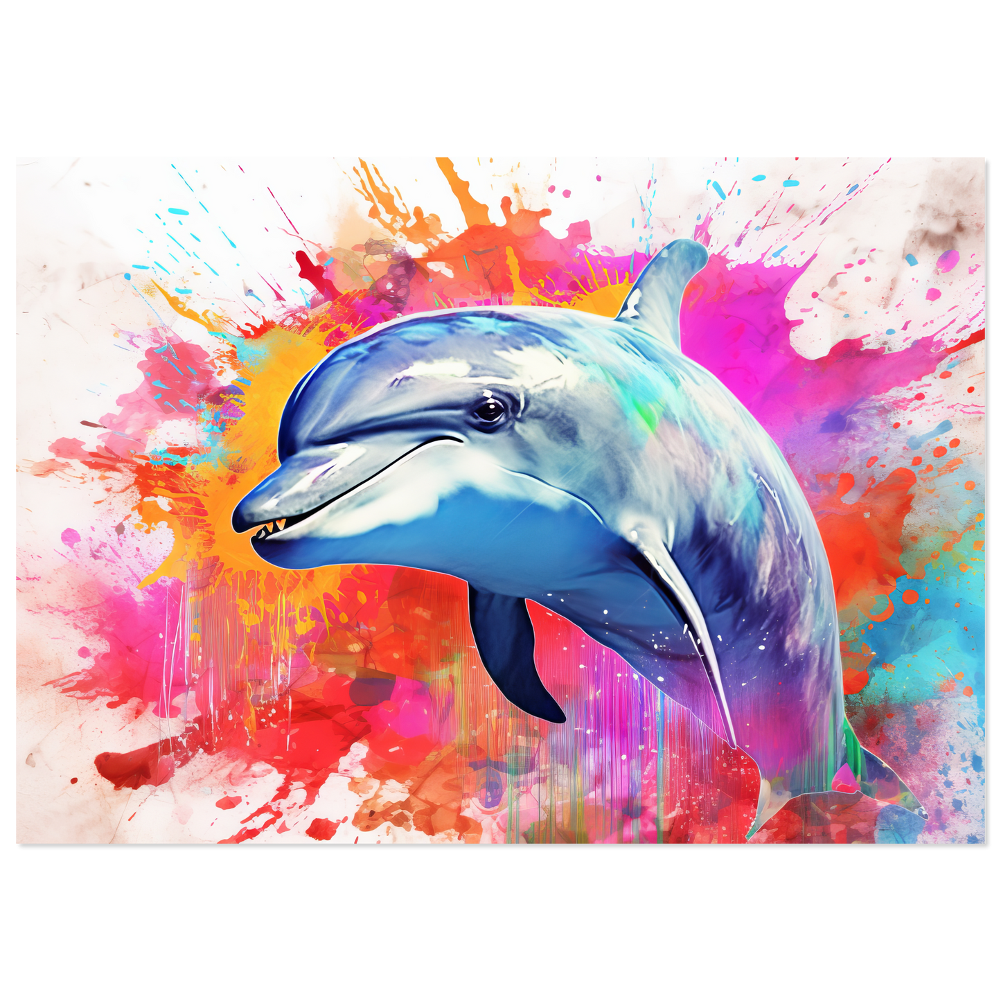 Delphin Delfin Pop-Art (FISH22)