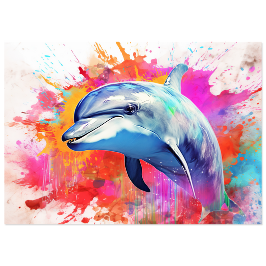 Delphin Delfin Pop-Art (FISH22)