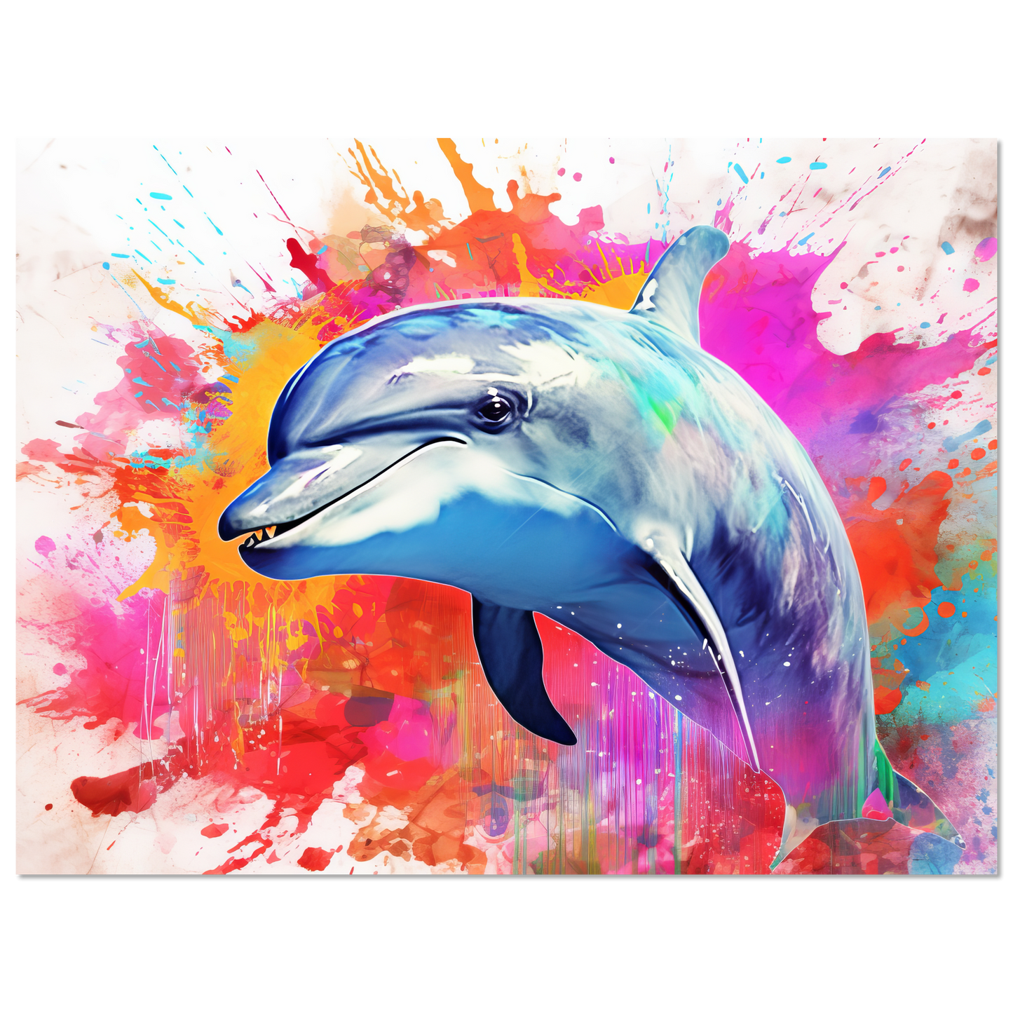 Delphin Delfin Pop-Art (FISH22)