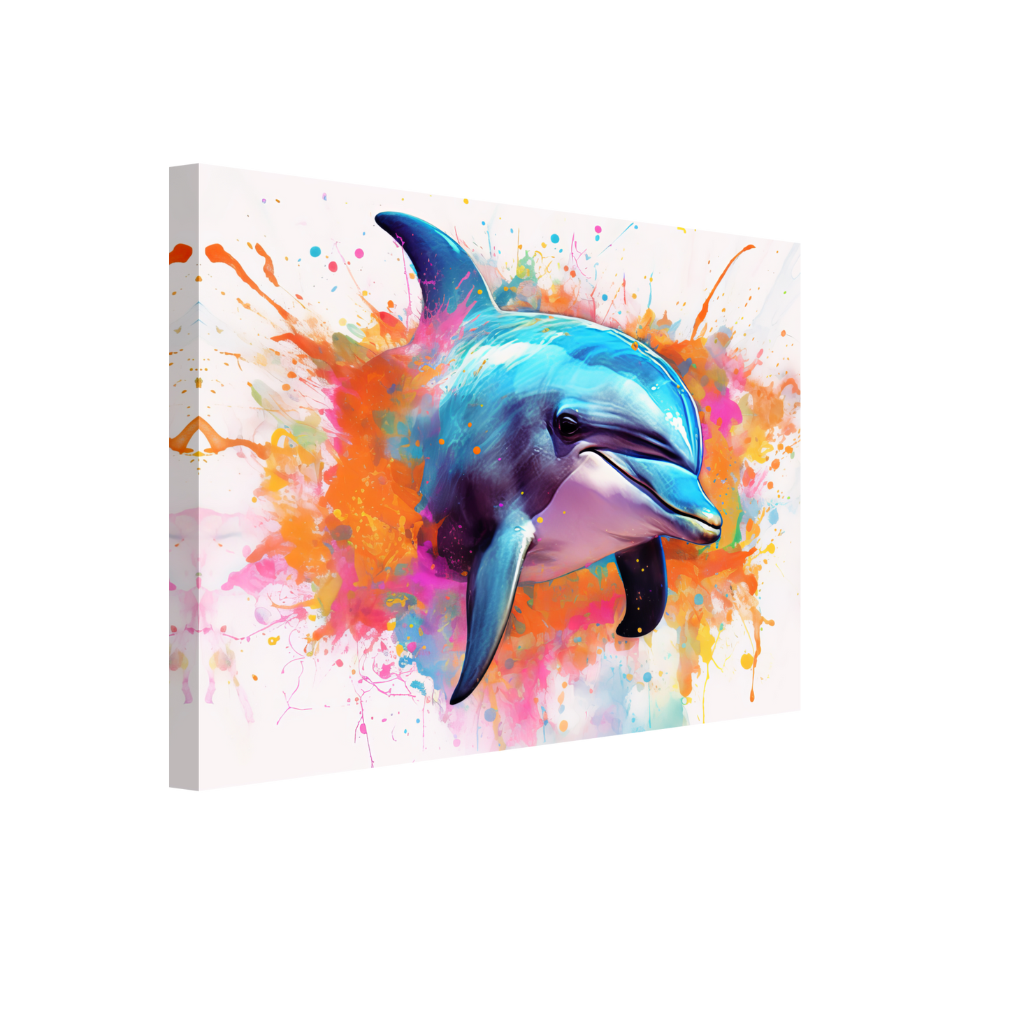 Dolphin dolphin pop art (FISH23)