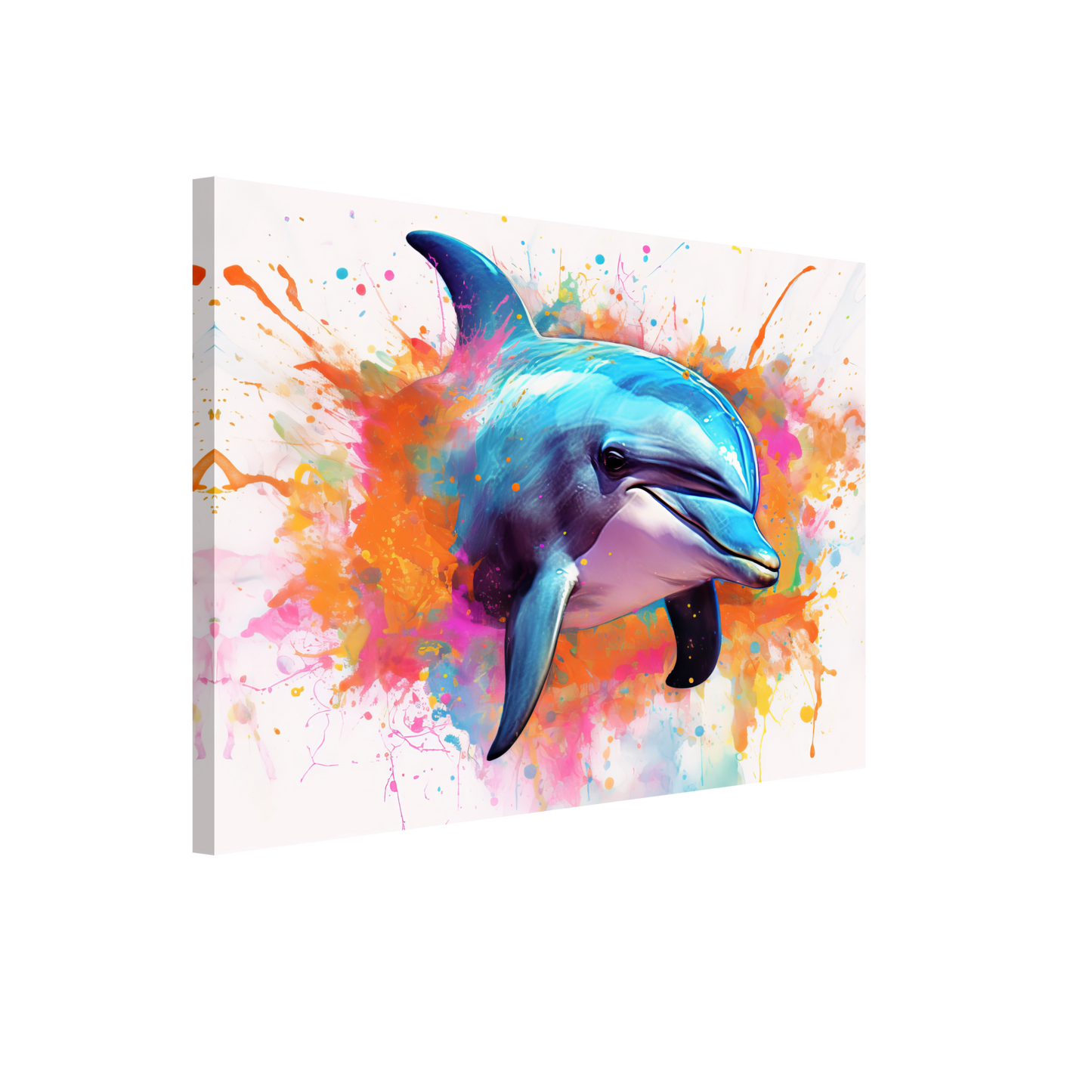 Dolphin dolphin pop art (FISH23)