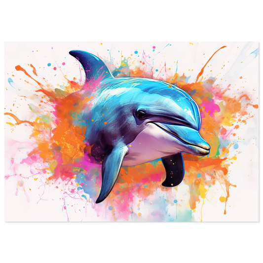 Delphin Delfin Pop-Art (FISH23)